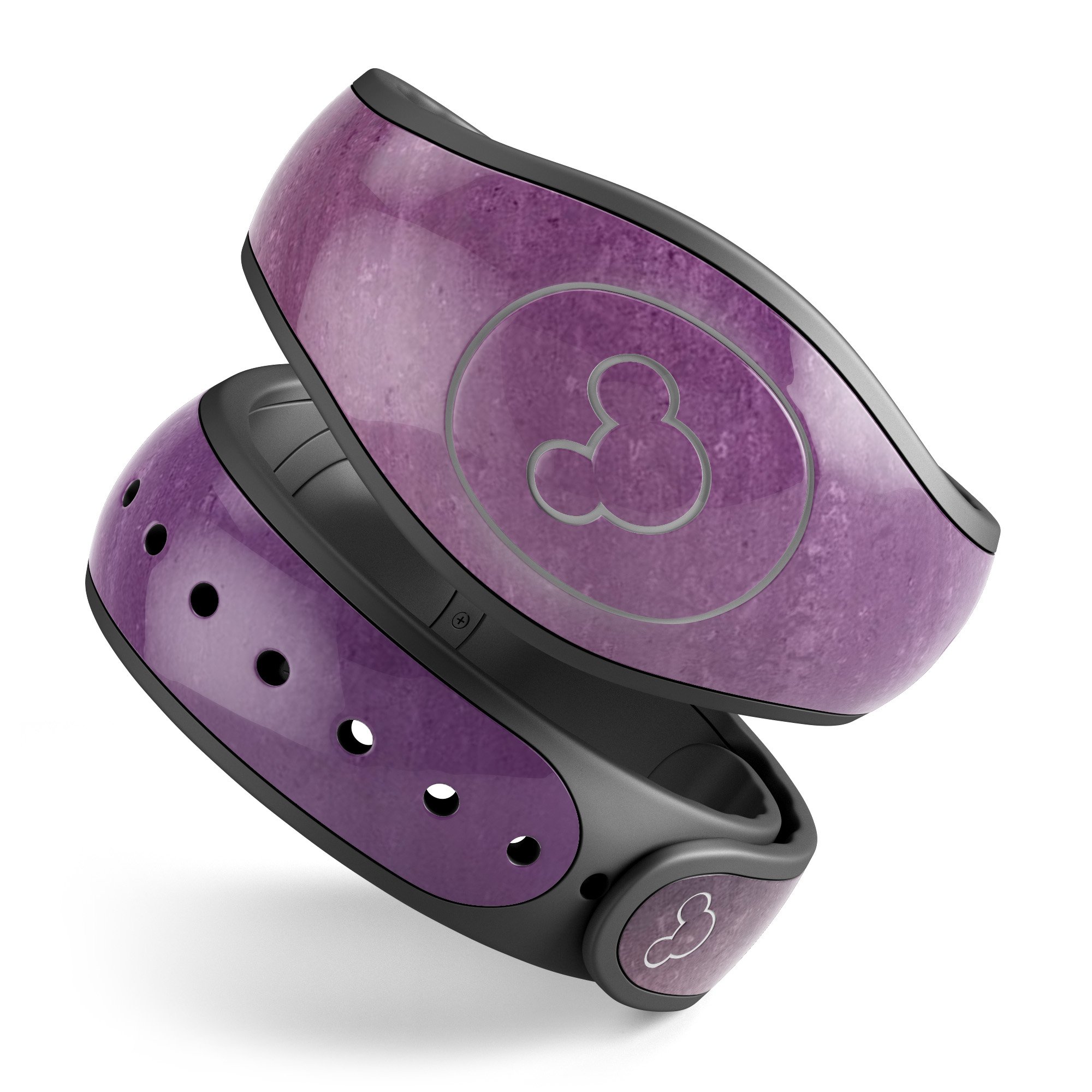 Purple Dust decal skin wrap kit for Disney Magic Band, showcasing trendy design and high-quality finish.