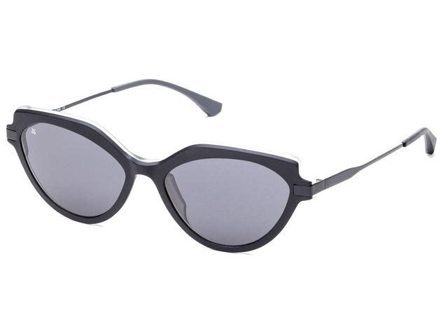 Rédélé DONNA-1P full-rimmed rectangular glasses in black, made from TR90 material, suitable for unisex wear.