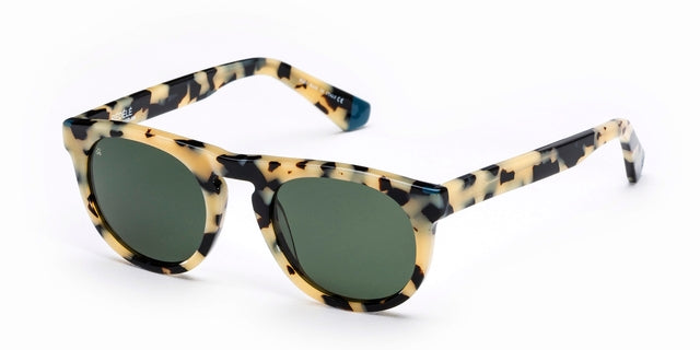 Rédélé MULH-S2 full-rimmed rectangular glasses in brown acetate, showcasing a stylish unisex design.