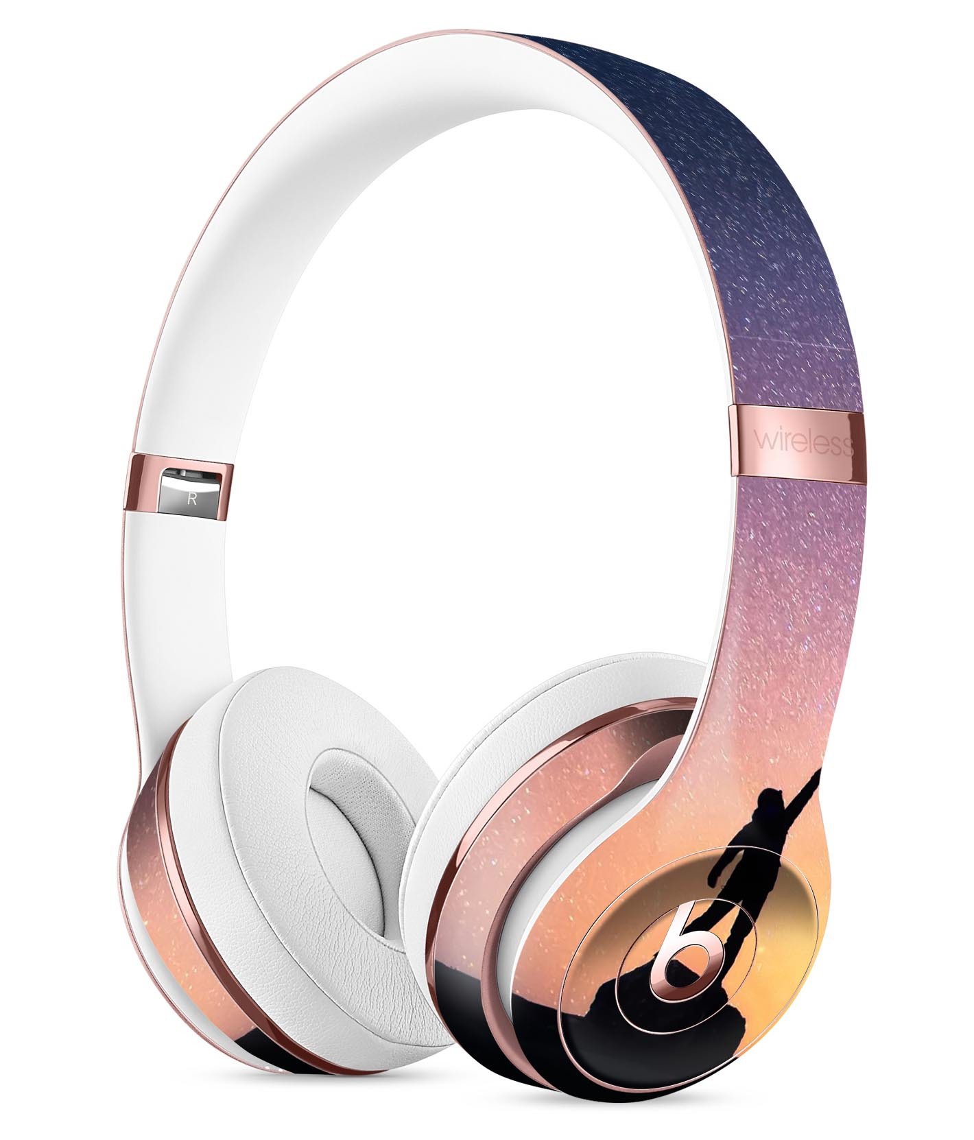 Reach for the Stars Full-Body Skin Kit for Beats by Dre Solo 3, showcasing vibrant designs and a perfect fit.