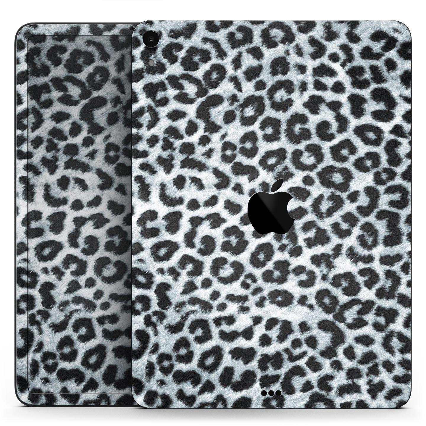 Real Leopard Animal Print skin decal for Apple iPad, showcasing a stylish design and premium quality materials.