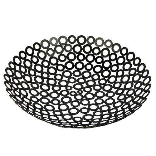 A beautifully crafted Recycled Metal Washer Bowl made from salvaged metal washers, showcasing its unique design and eco-friendly appeal.