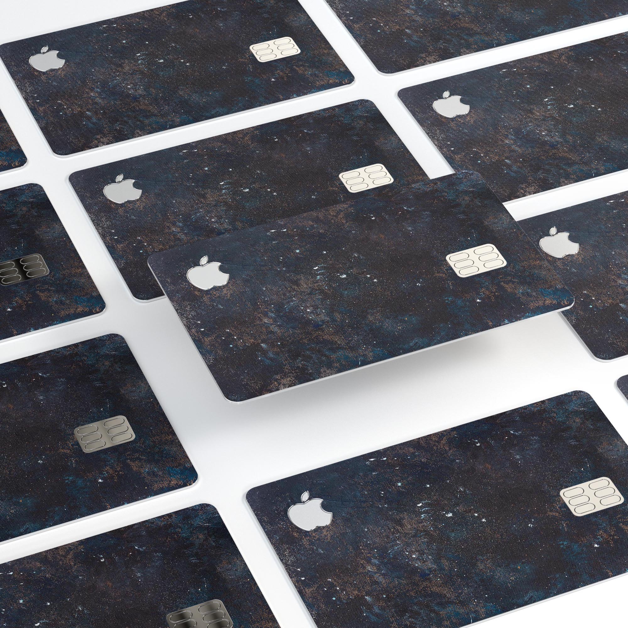 Rustic Textured Surface V1 decal skin for Apple Card, showcasing premium vinyl material and stylish finish.