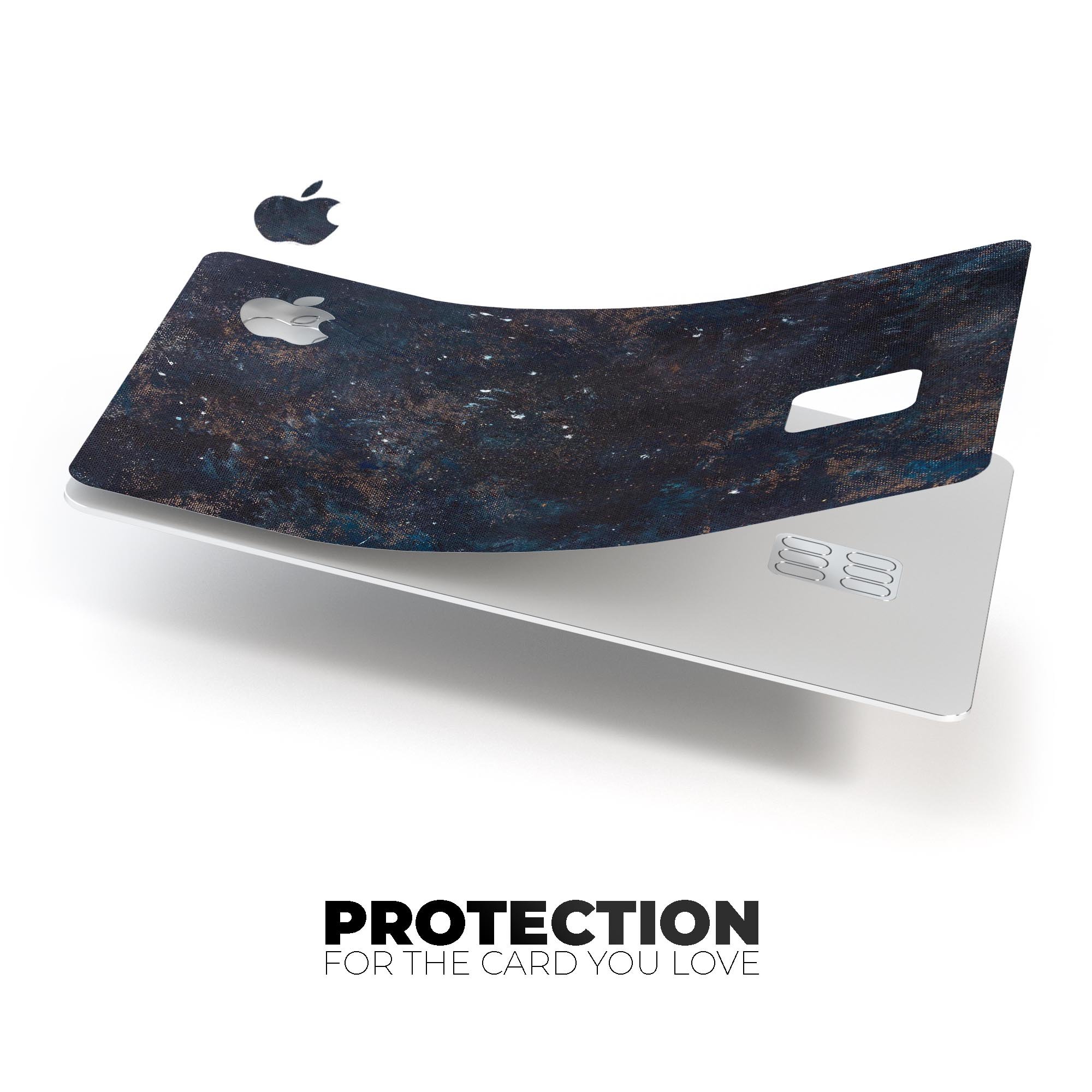 Rustic Textured Surface V1 decal skin for Apple Card, showcasing premium vinyl material and stylish finish.