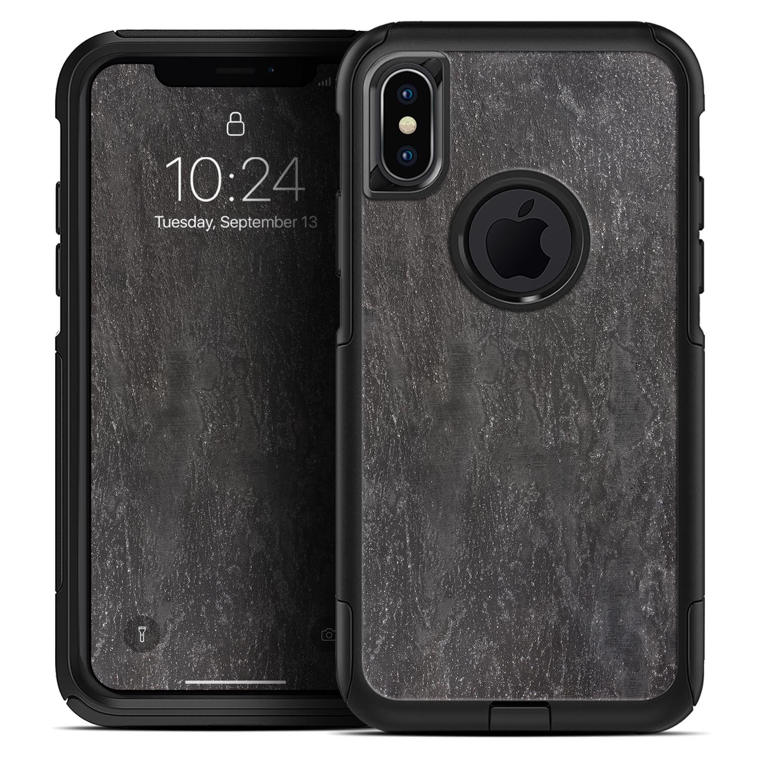 Rustic Textured Surface V2 Skin Kit for iPhone OtterBox Cases, showcasing its unique design and texture.
