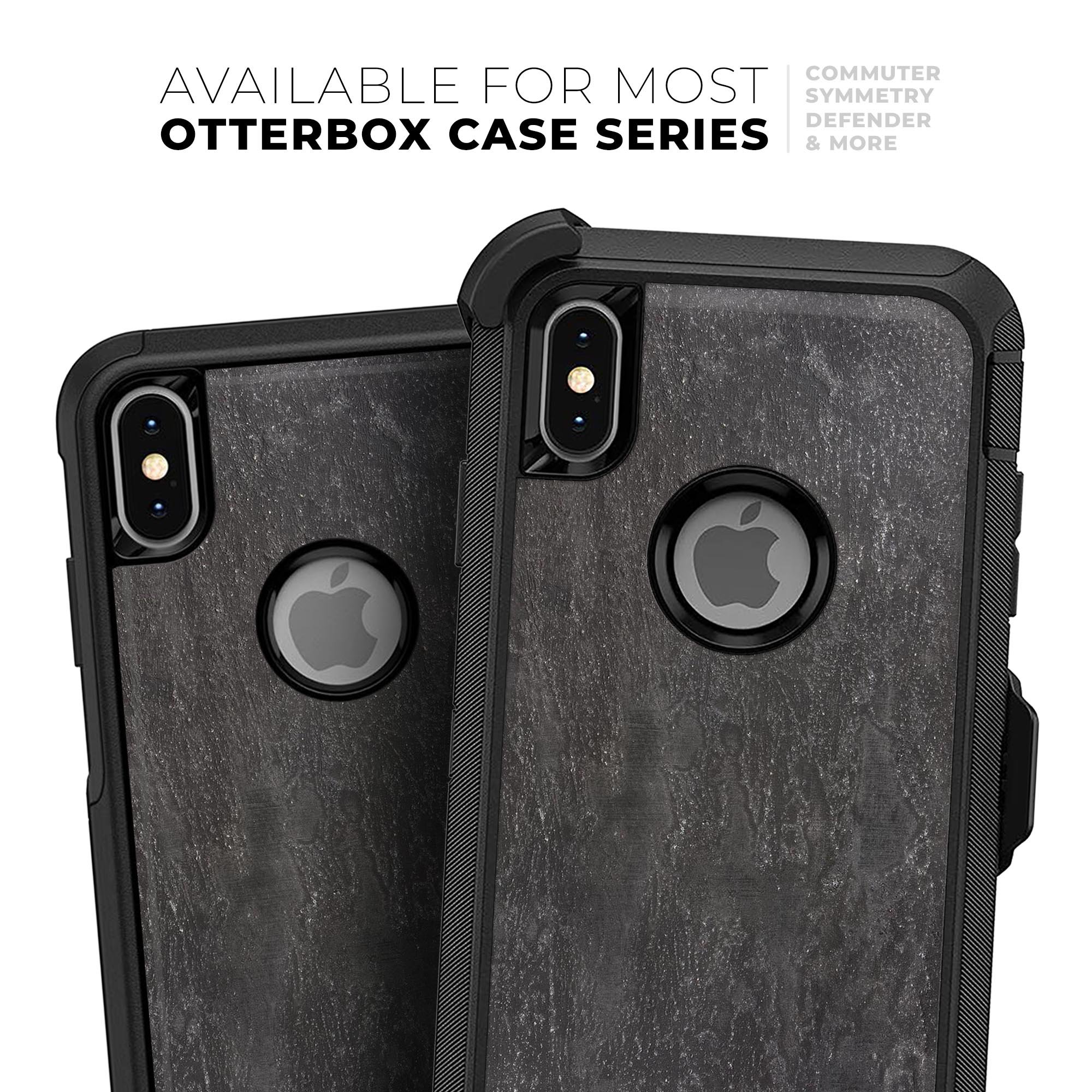 Rustic Textured Surface V2 Skin Kit for iPhone OtterBox Cases, showcasing its unique design and texture.