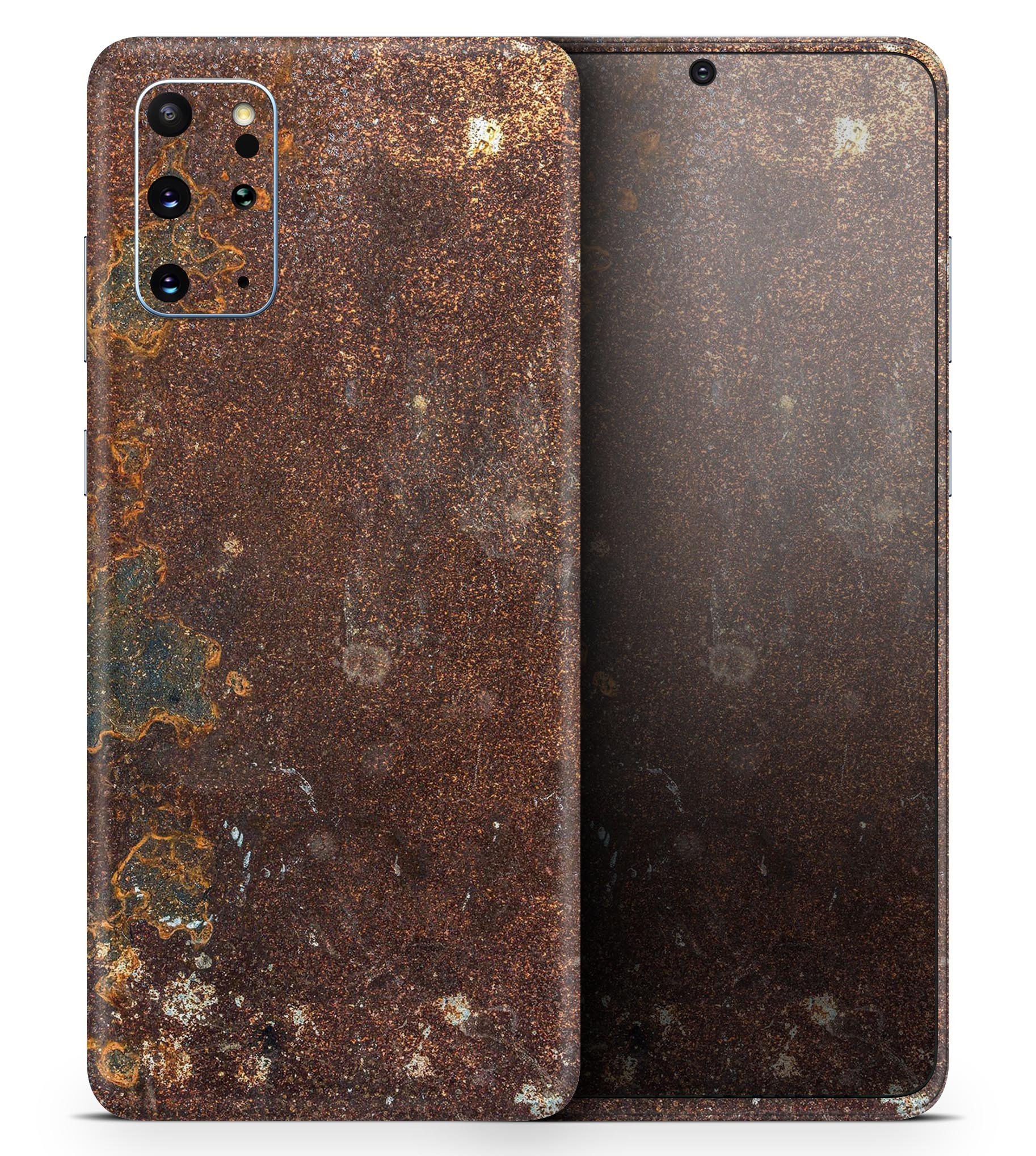 Rustic Textured Surface V3 Skin-Kit for Samsung Galaxy S-Series, showcasing a stylish design with a textured finish.