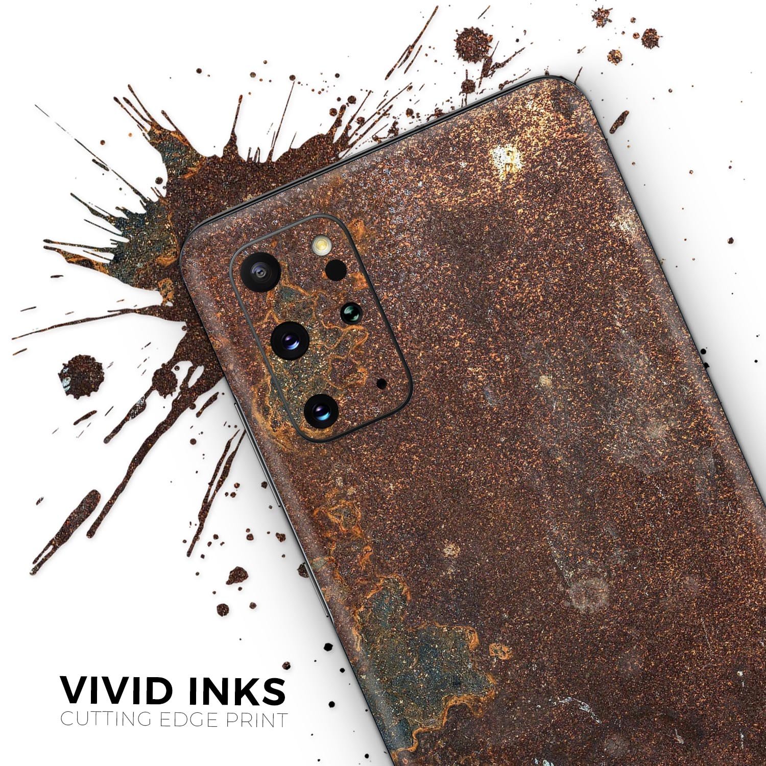 Rustic Textured Surface V3 Skin-Kit for Samsung Galaxy S-Series, showcasing a stylish design with a textured finish.