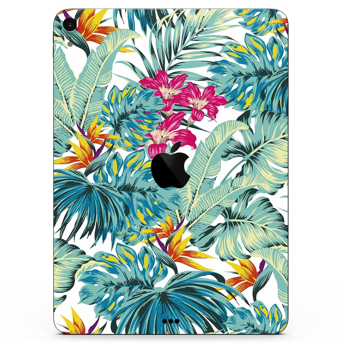 S17 colorway2 Full Body Skin Decal for Apple iPad Pro 12.9", showcasing vibrant colors and a sleek design.