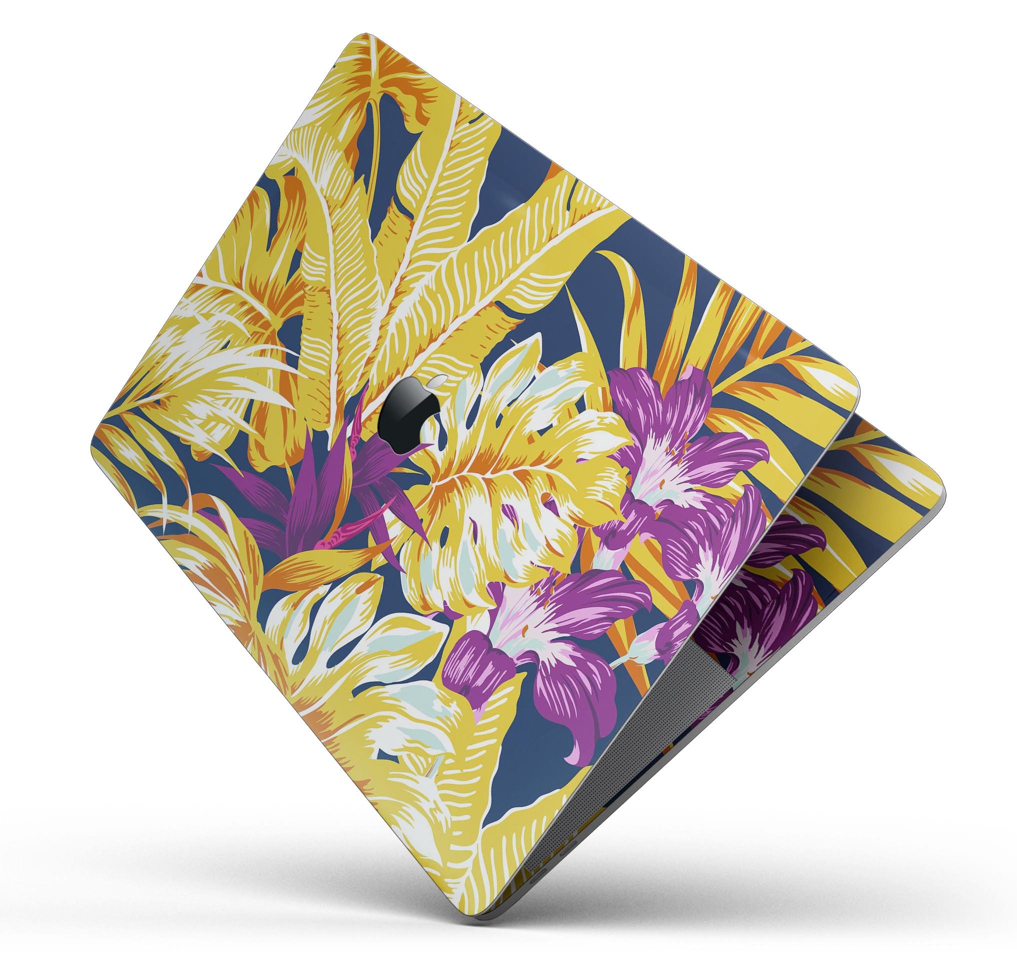 S17 colorway4 Skin Decal Wrap Kit for Apple MacBook, showcasing a vibrant design and premium vinyl material.