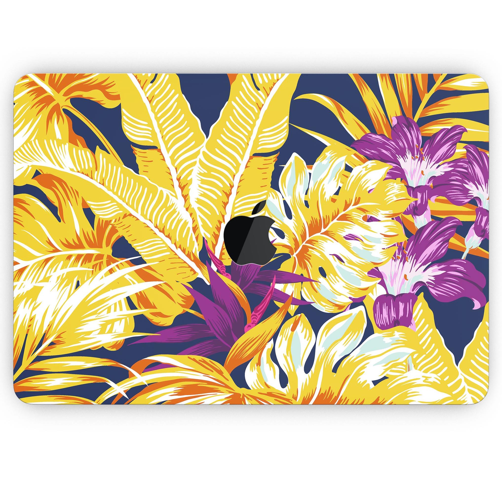 S17 colorway4 Skin Decal Wrap Kit for Apple MacBook, showcasing a vibrant design and premium vinyl material.