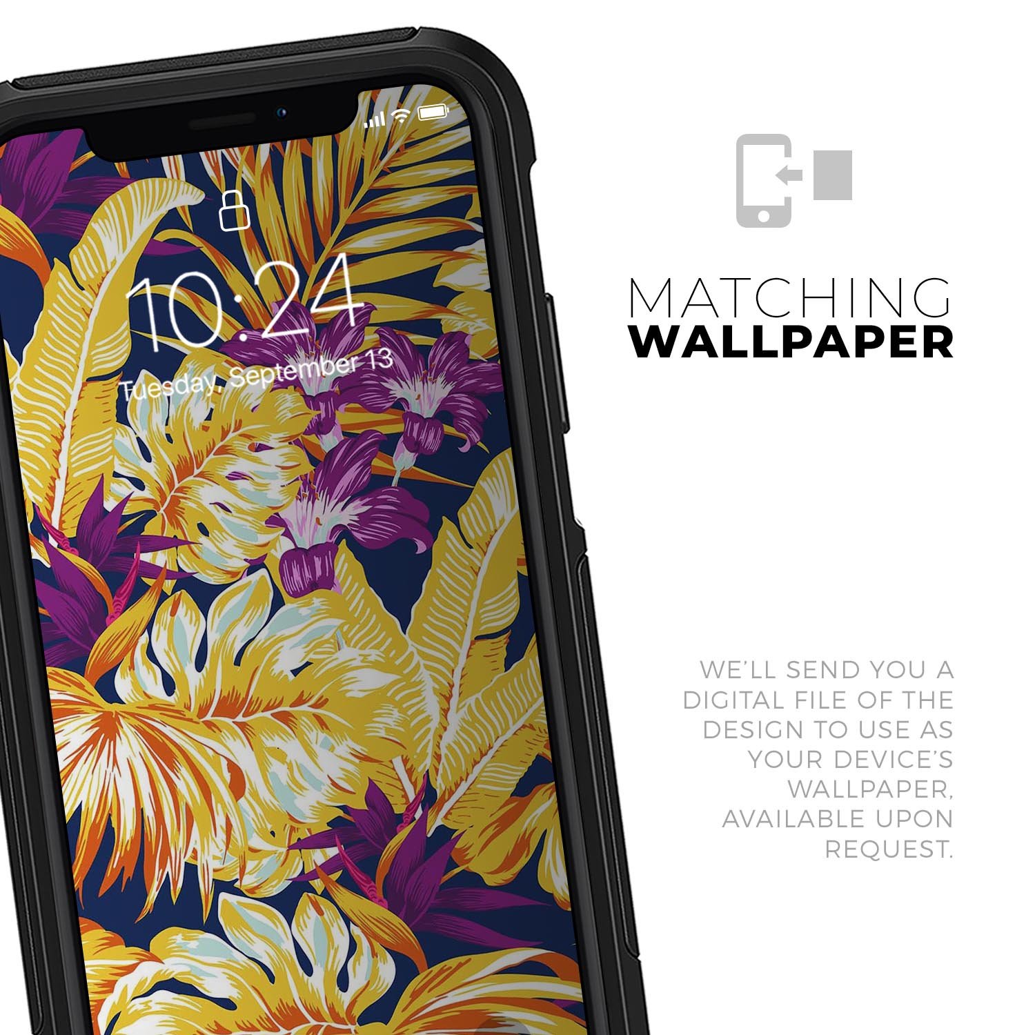 S17 colorway4 Skin Kit for iPhone OtterBox Cases featuring vibrant design and dual-layer protection.