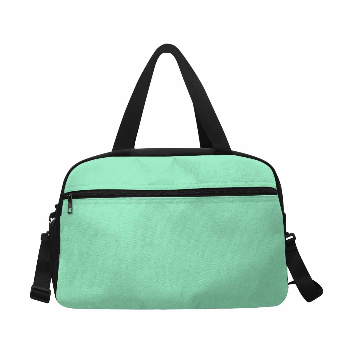 Seafoam Green Tote and Crossbody Travel Bag showcasing its durable nylon material and spacious design.