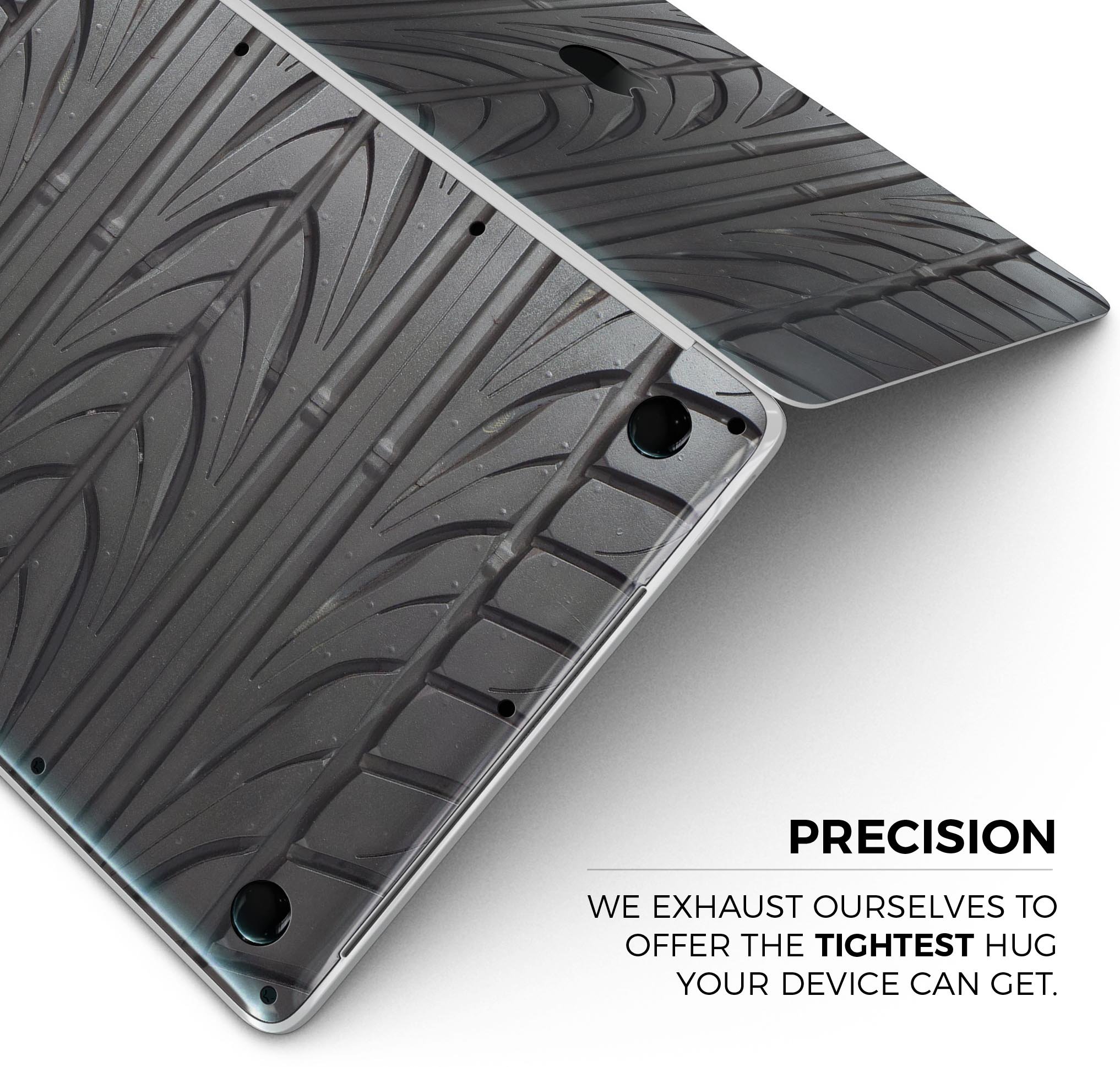 Close-up of tablet protecting cover.