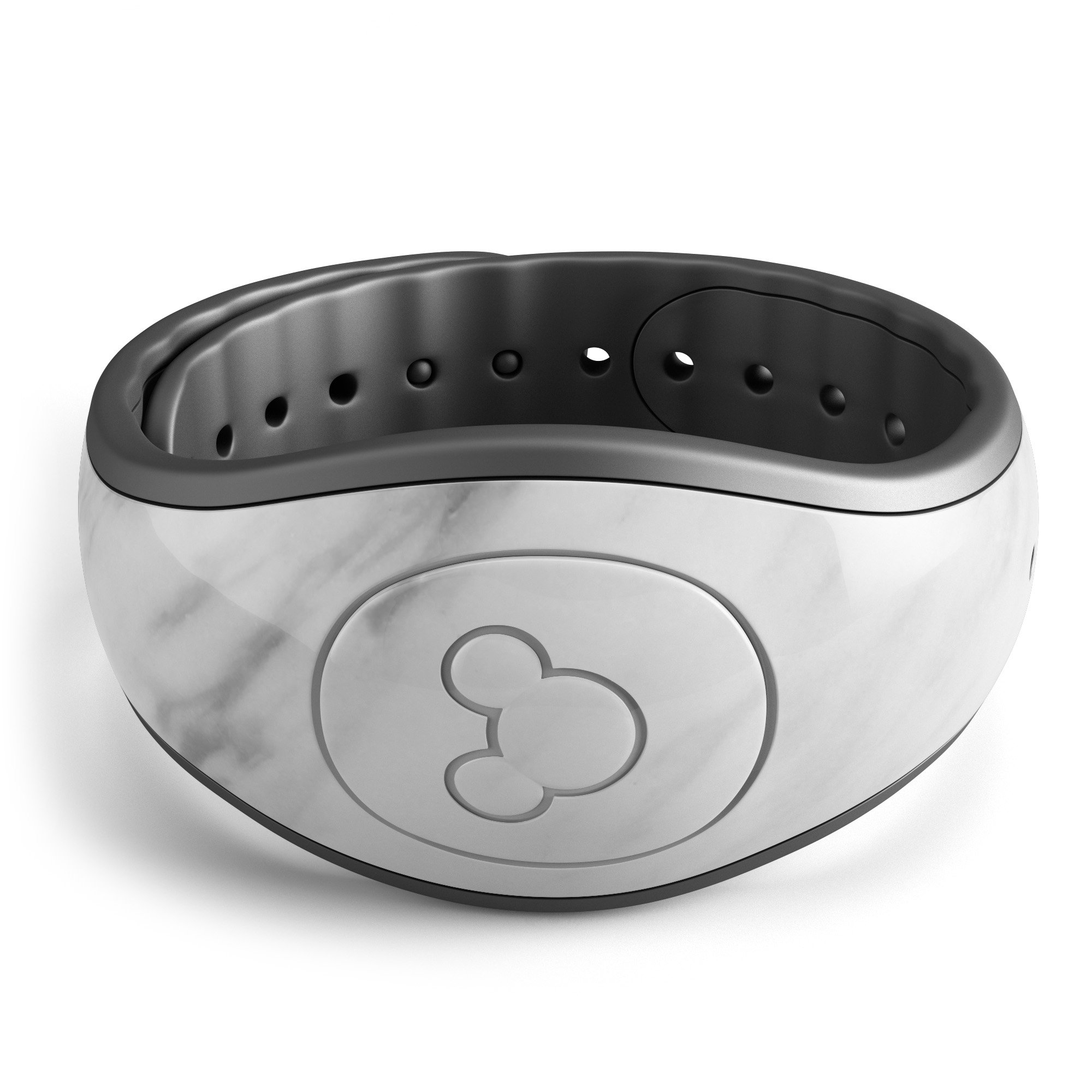 Slate Marble Surface V10 skin decal wrap kit for Disney Magic Band, showcasing a stylish marble design and soft-touch finish.