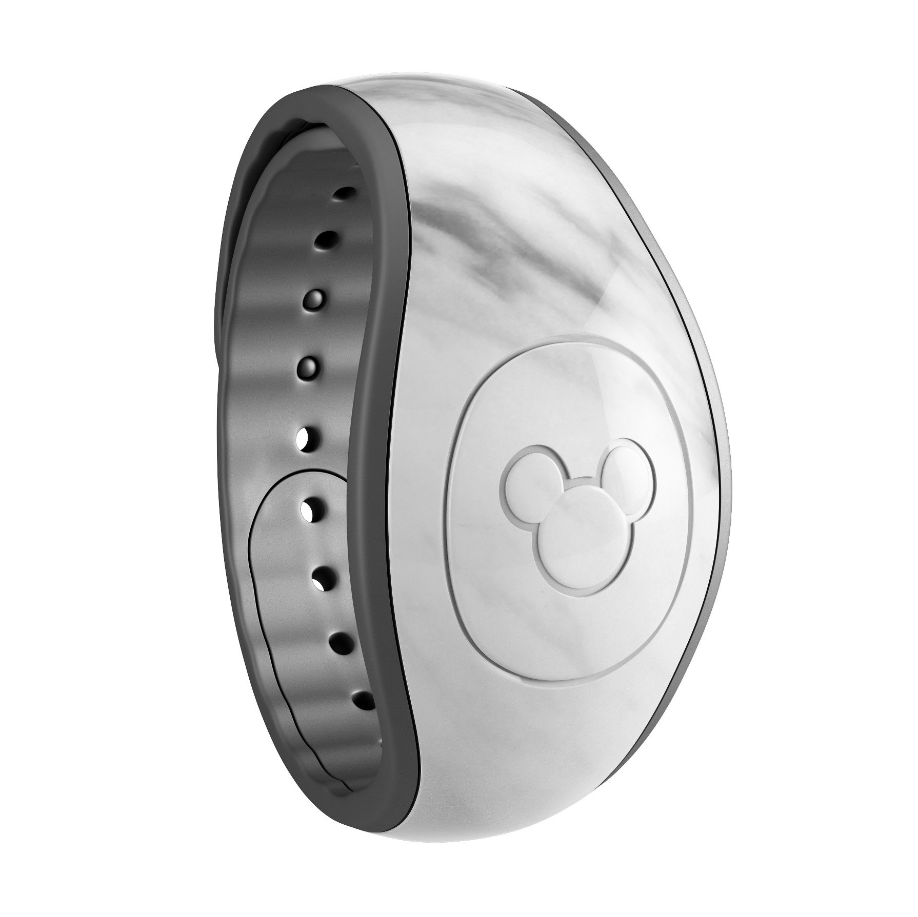 Slate Marble Surface V10 skin decal wrap kit for Disney Magic Band, showcasing a stylish marble design and soft-touch finish.