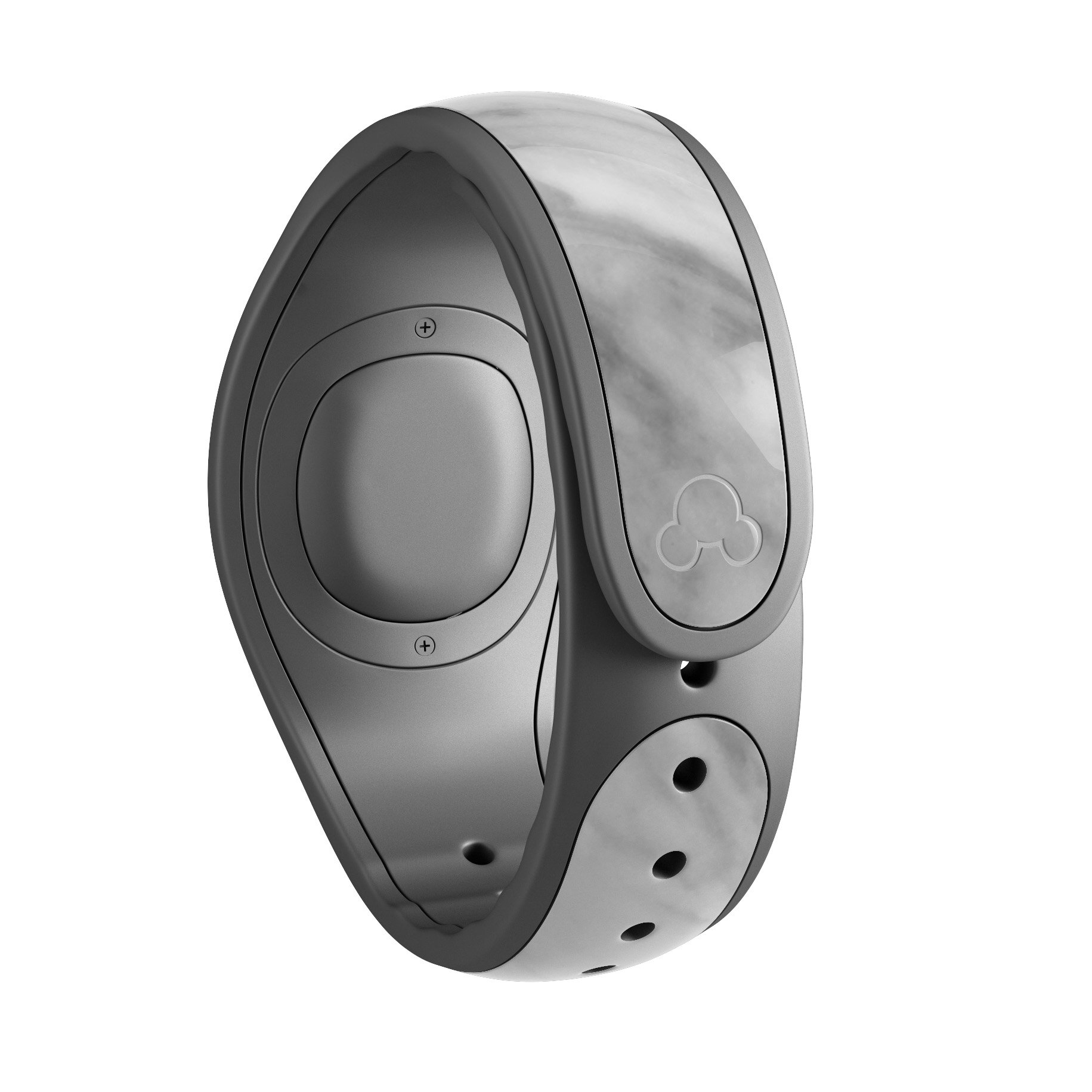 Slate Marble Surface V10 skin decal wrap kit for Disney Magic Band, showcasing a stylish marble design and soft-touch finish.
