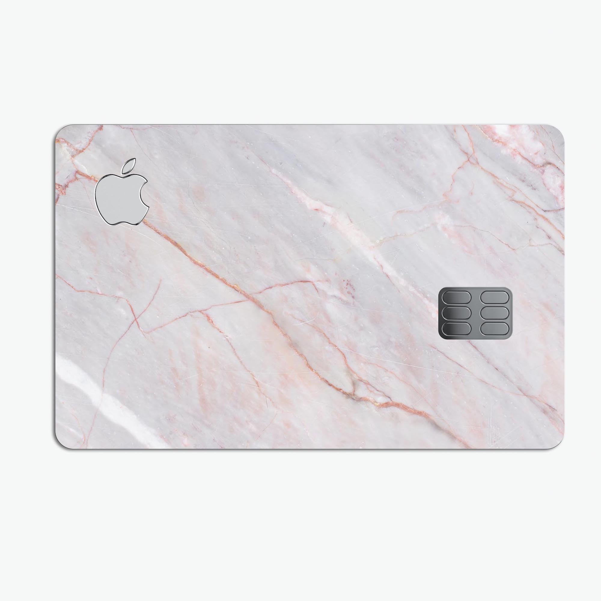 Slate Marble Surface V14 decal skin for Apple Card, showcasing premium vinyl material and stylish design.