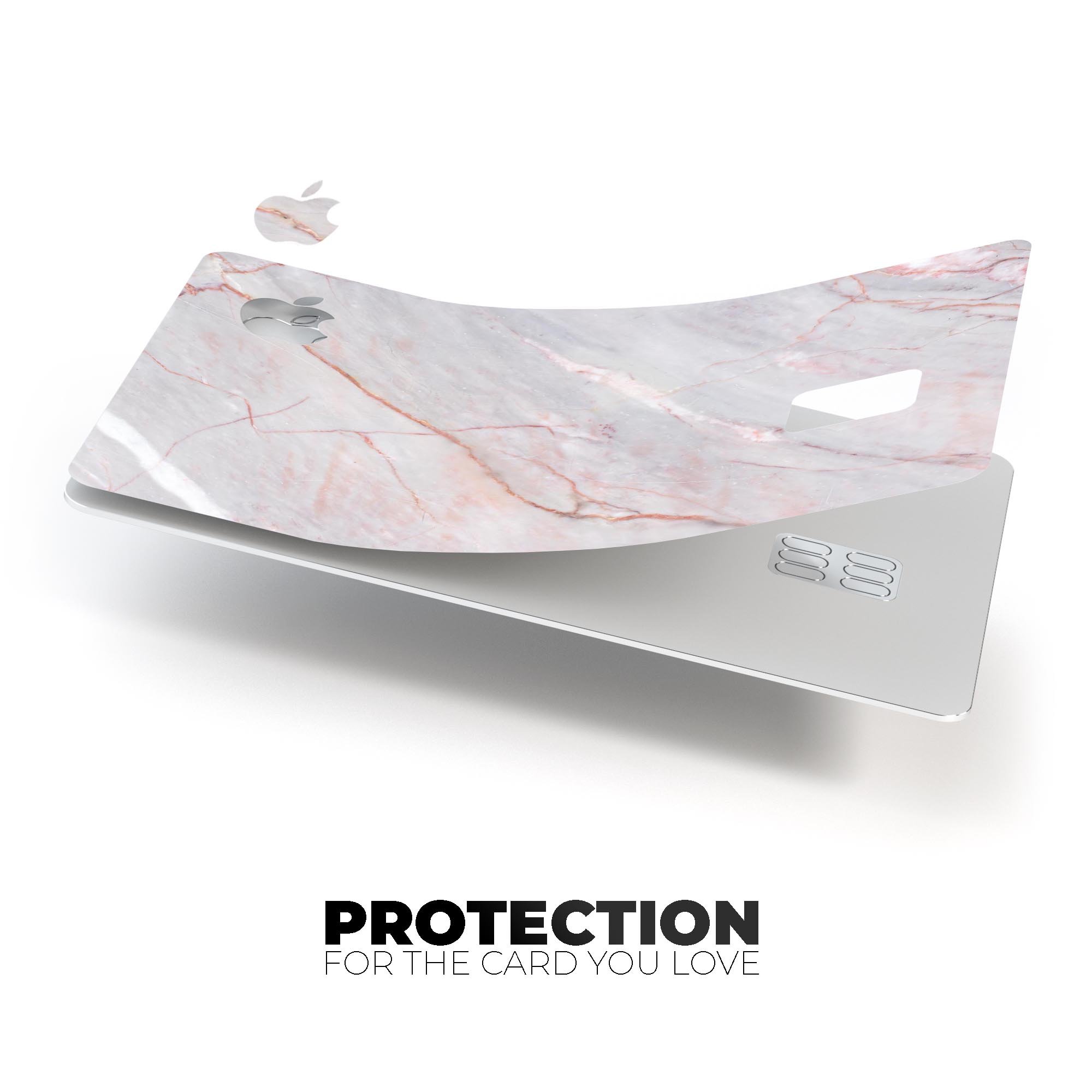 Slate Marble Surface V14 decal skin for Apple Card, showcasing premium vinyl material and stylish design.