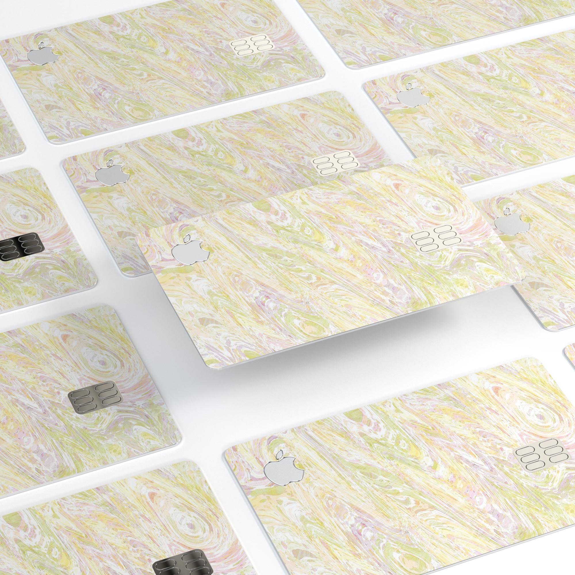 Slate Marble Surface V20 decal skin for Apple Card, showcasing premium vinyl design and protective features.