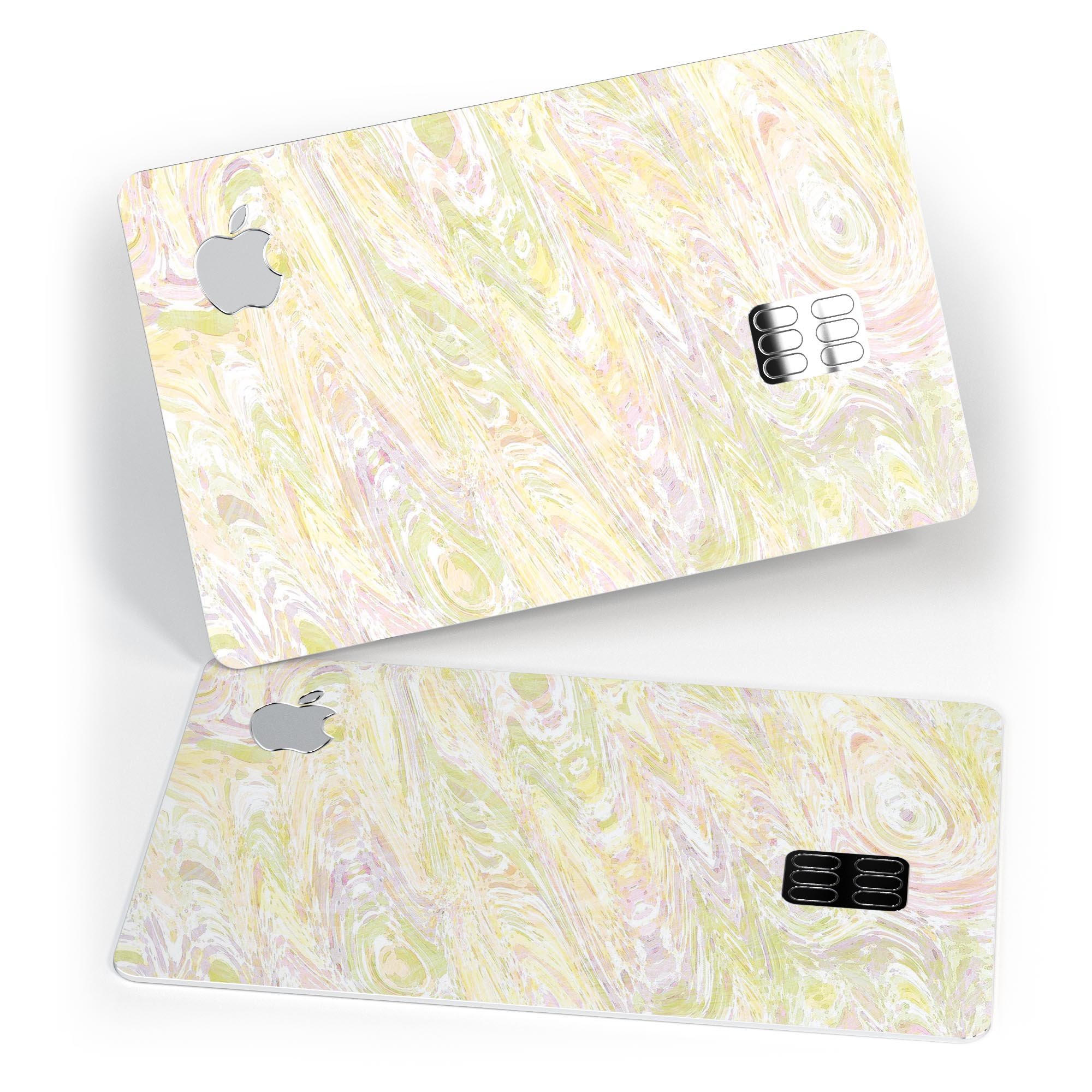 Slate Marble Surface V20 decal skin for Apple Card, showcasing premium vinyl design and protective features.
