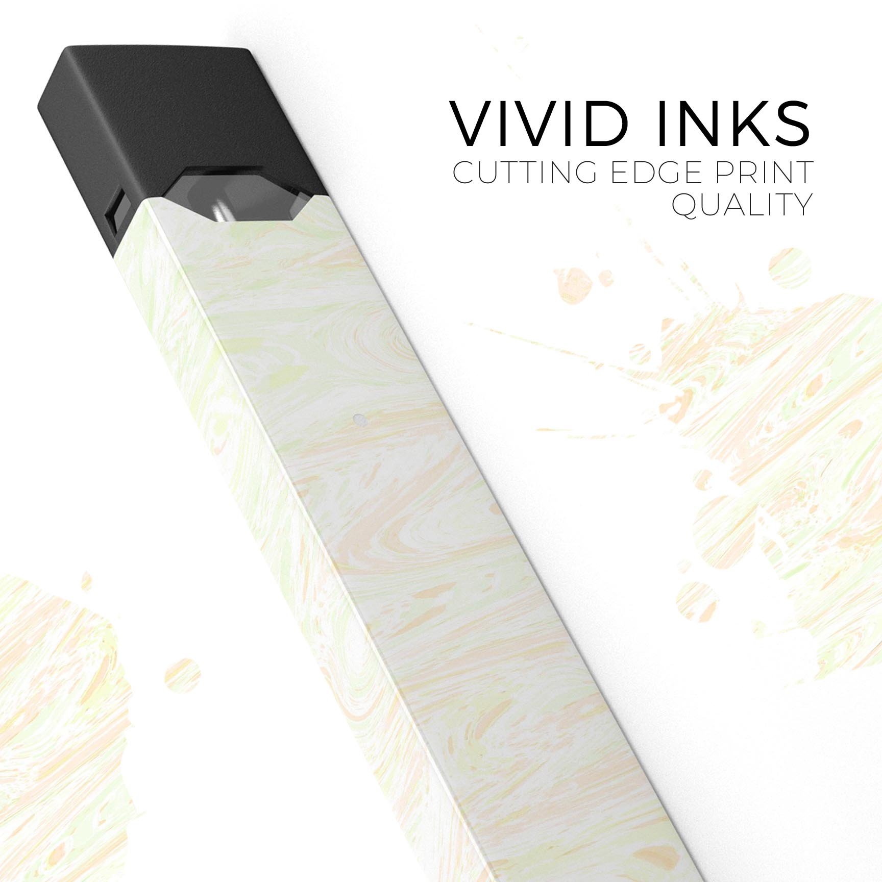 Slate Marble Surface V24 decal skin for JUUL vaping device, showcasing a stylish marble design with a protective finish.