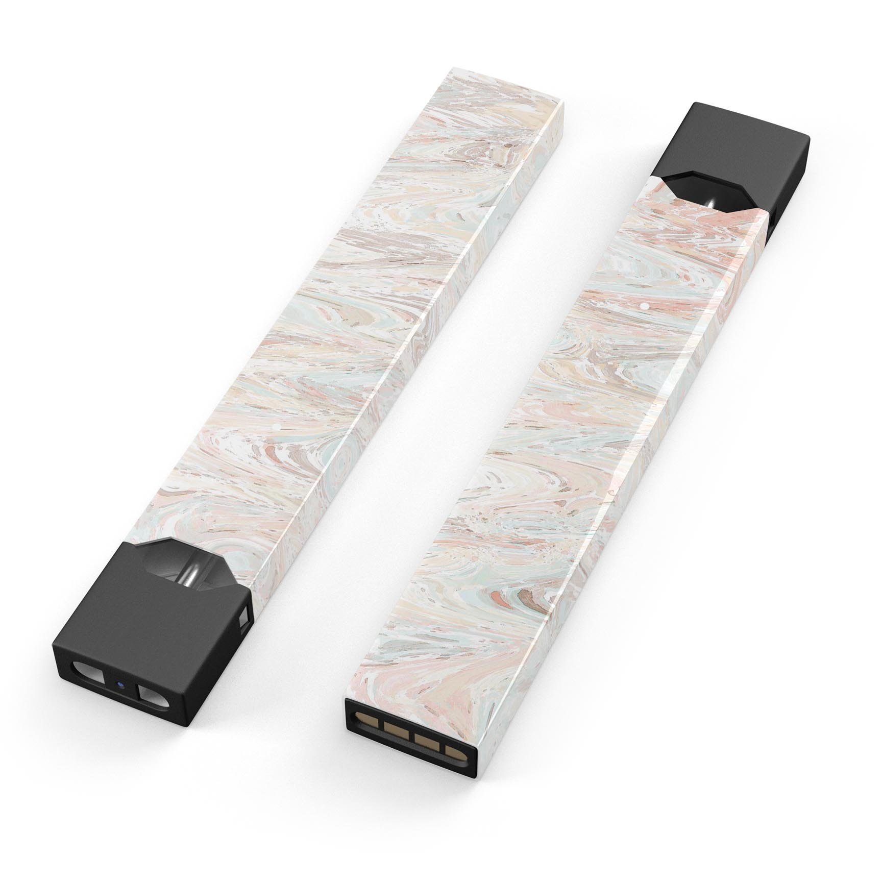 Slate Marble Surface V27 skin-wrap sticker designed for JUUL vaping device, showcasing a stylish marble pattern.