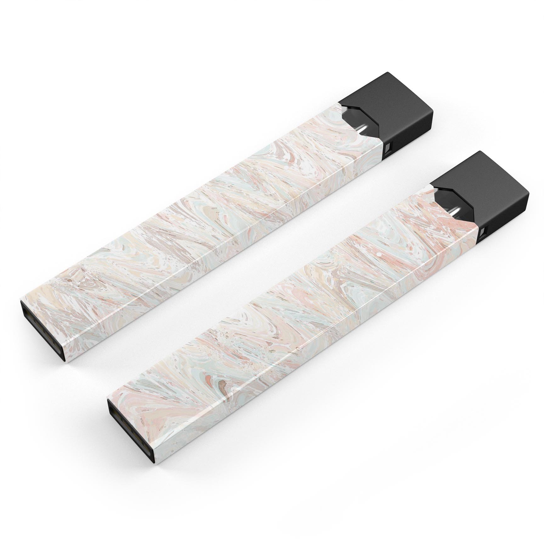 Slate Marble Surface V27 skin-wrap sticker designed for JUUL vaping device, showcasing a stylish marble pattern.
