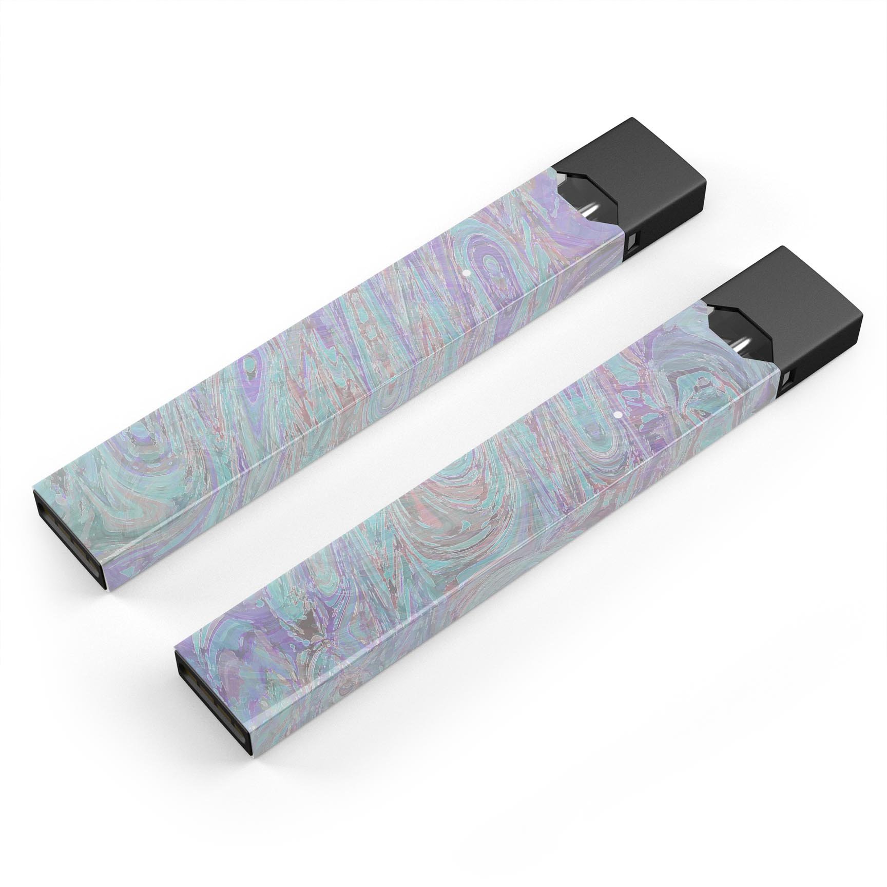 Slate Marble Surface V35 skin-wrap sticker designed for JUUL vaping device, showcasing a stylish marble pattern.
