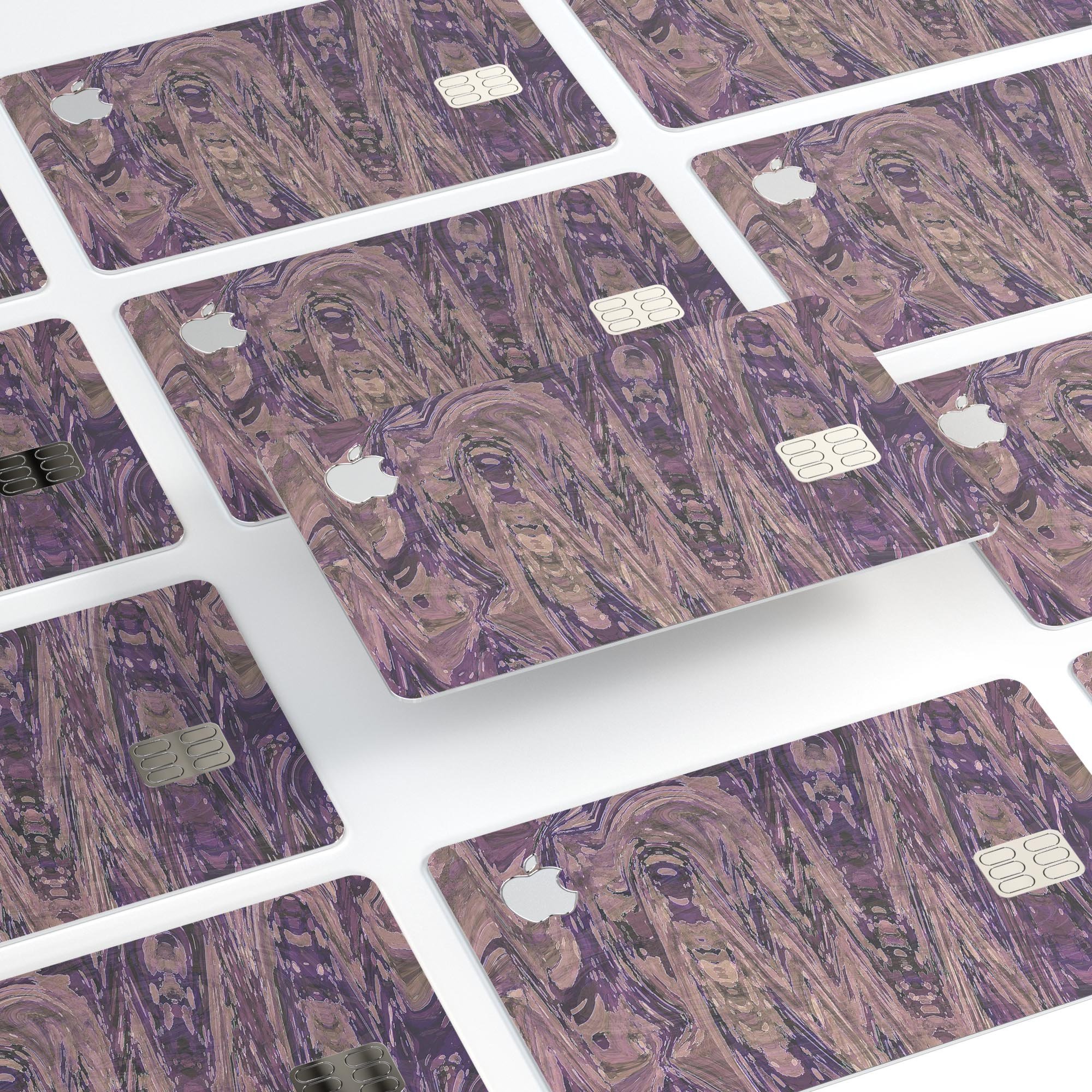 Slate Marble Surface V38 decal skin for Apple Card, showcasing premium vinyl design with marble texture.