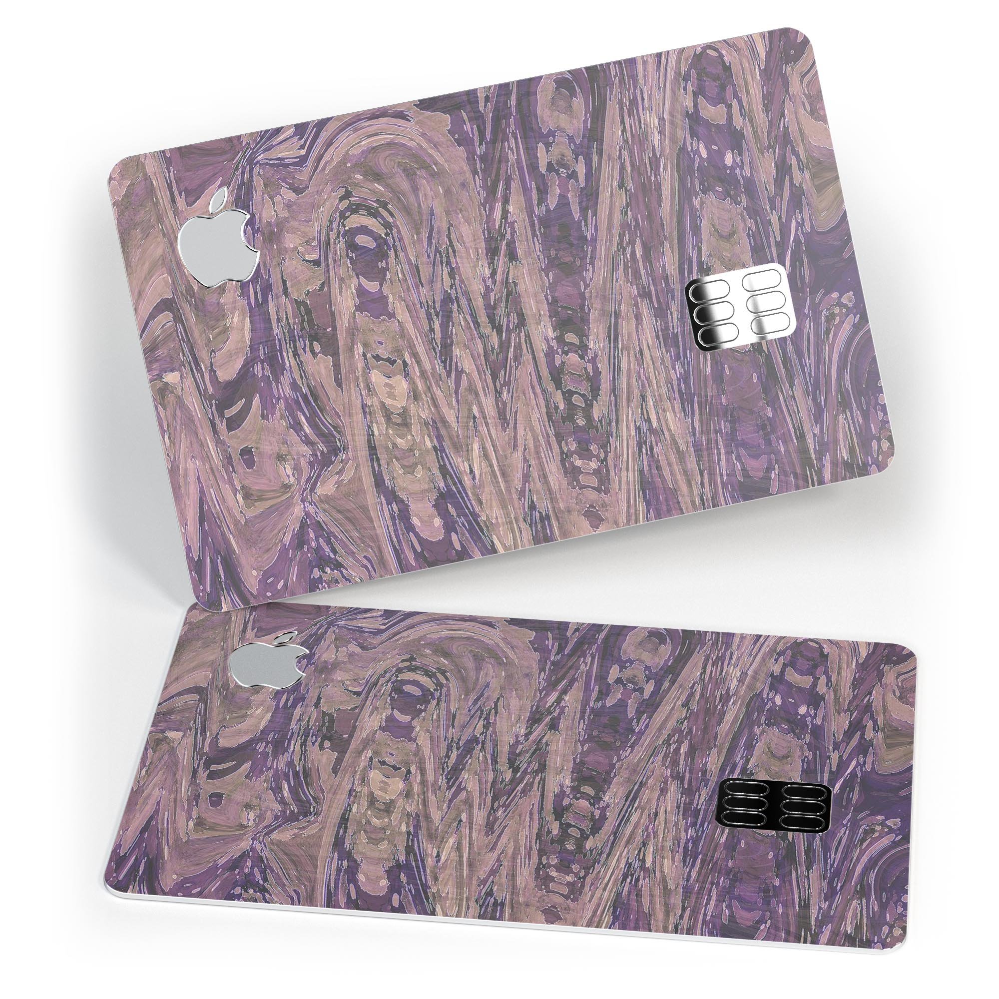 Slate Marble Surface V38 decal skin for Apple Card, showcasing premium vinyl design with marble texture.
