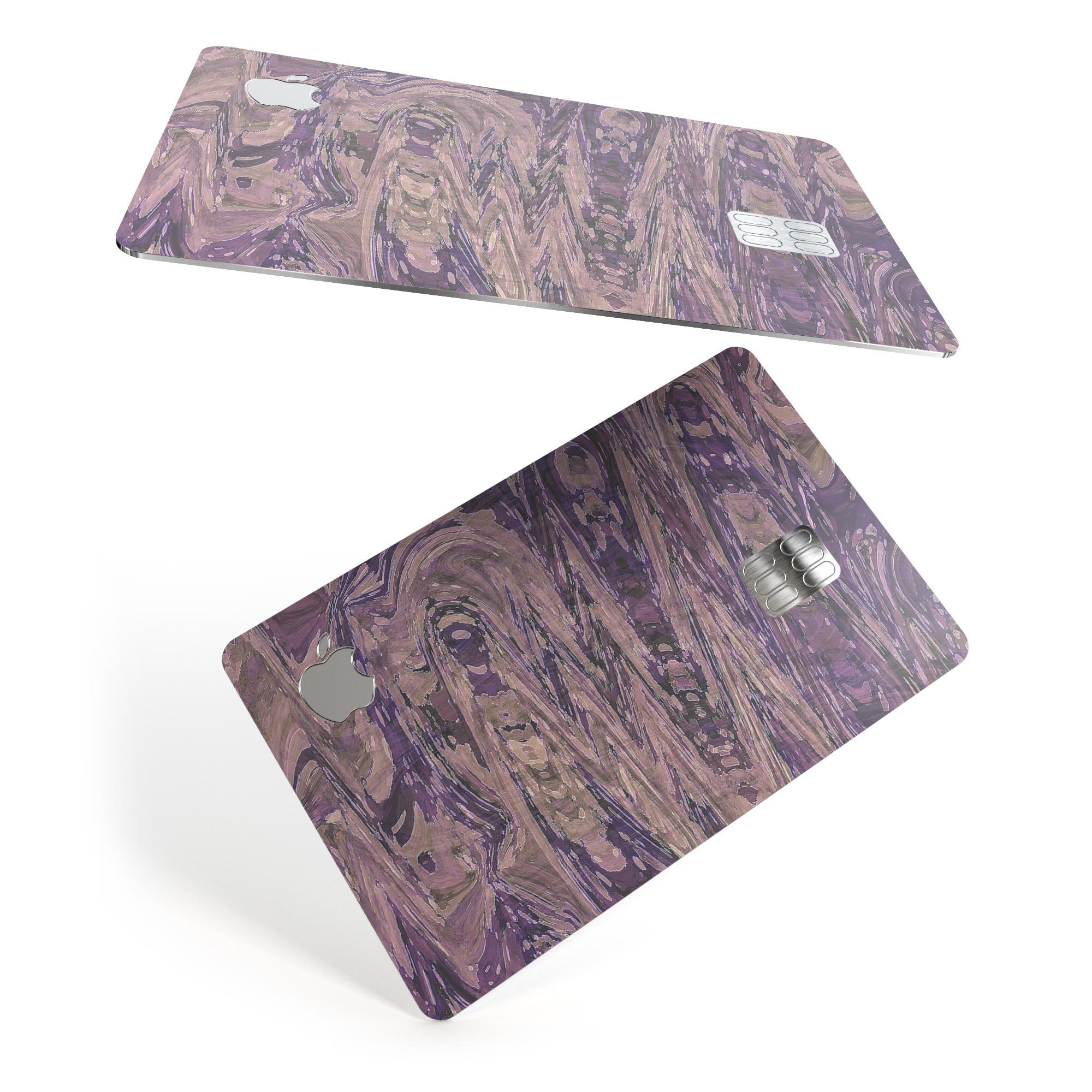 Slate Marble Surface V38 decal skin for Apple Card, showcasing premium vinyl design with marble texture.