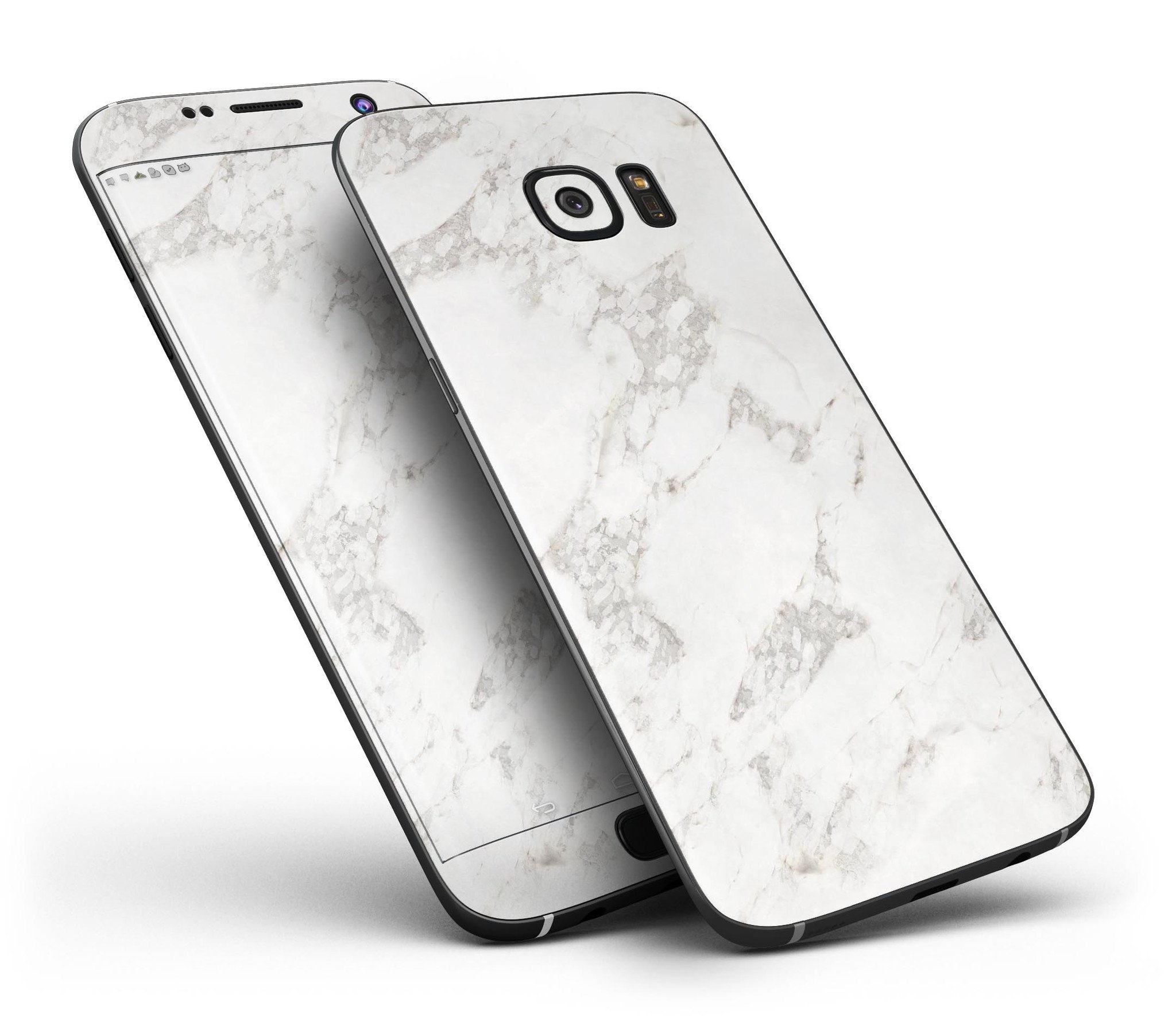Slate Marble Surface V4 skin kit for Samsung Galaxy S7, showcasing a stylish marble design with a premium vinyl finish.