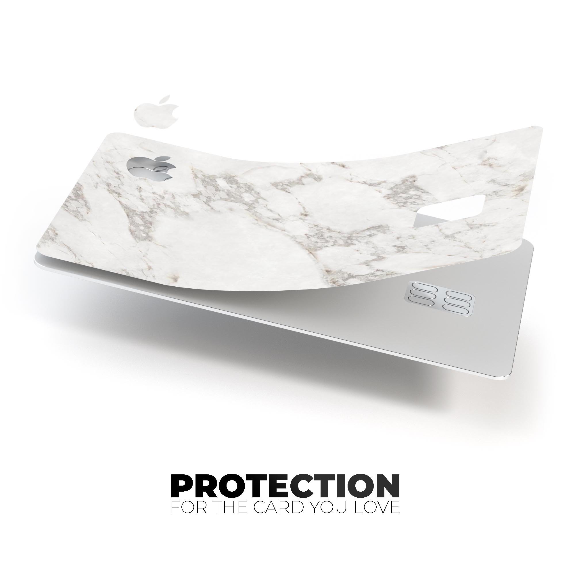 Slate Marble Surface V4 decal skin-kit for Apple Card, showcasing premium vinyl design and finishes.