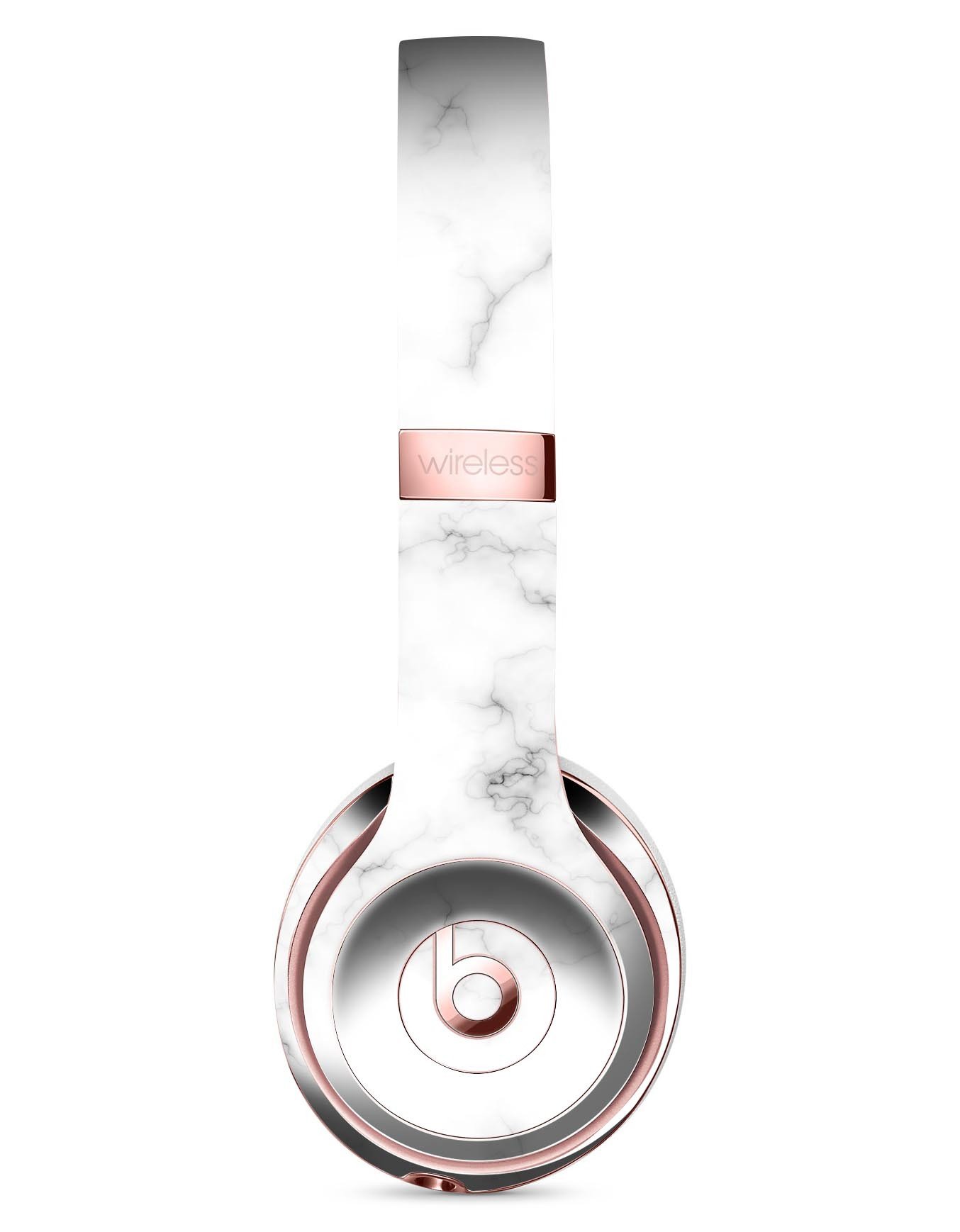 Slate Marble Surface V55 Full-Body Skin Kit for Beats by Dre Solo 3 Wireless Headphones, showcasing a stylish marble design.