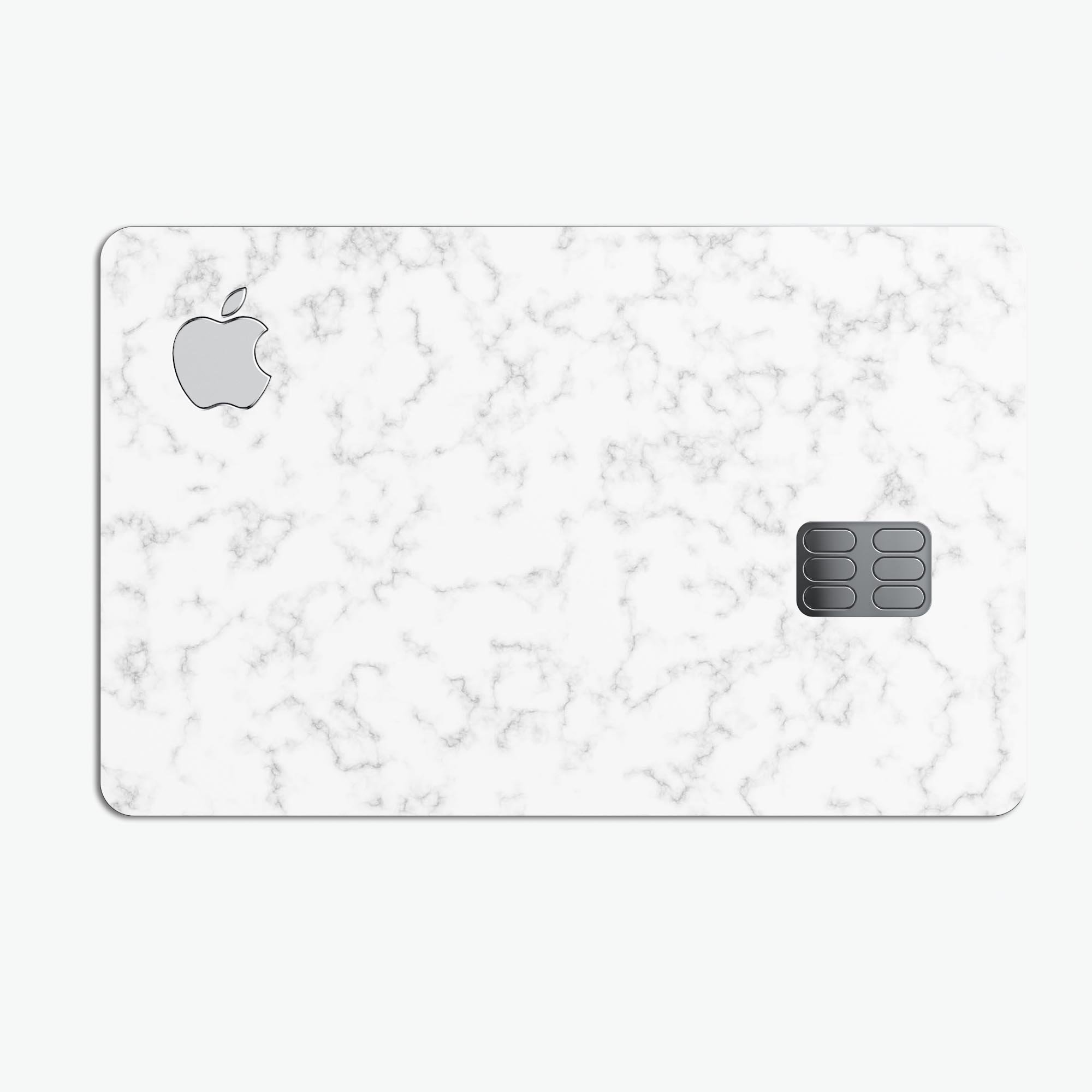 Slate Marble Surface V50 decal skin kit for Apple Card, showcasing premium vinyl material and stylish design.