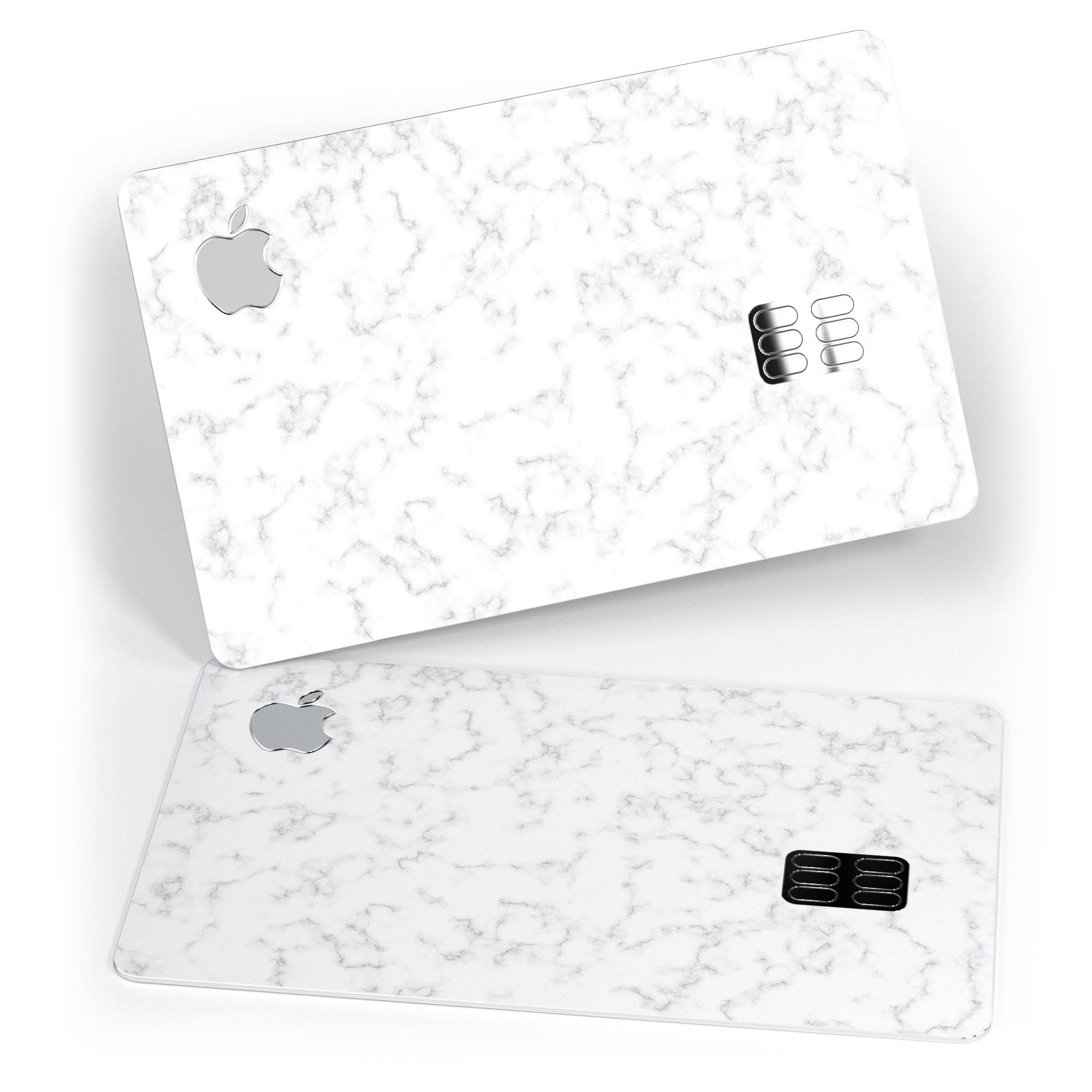 Slate Marble Surface V50 decal skin kit for Apple Card, showcasing premium vinyl material and stylish design.