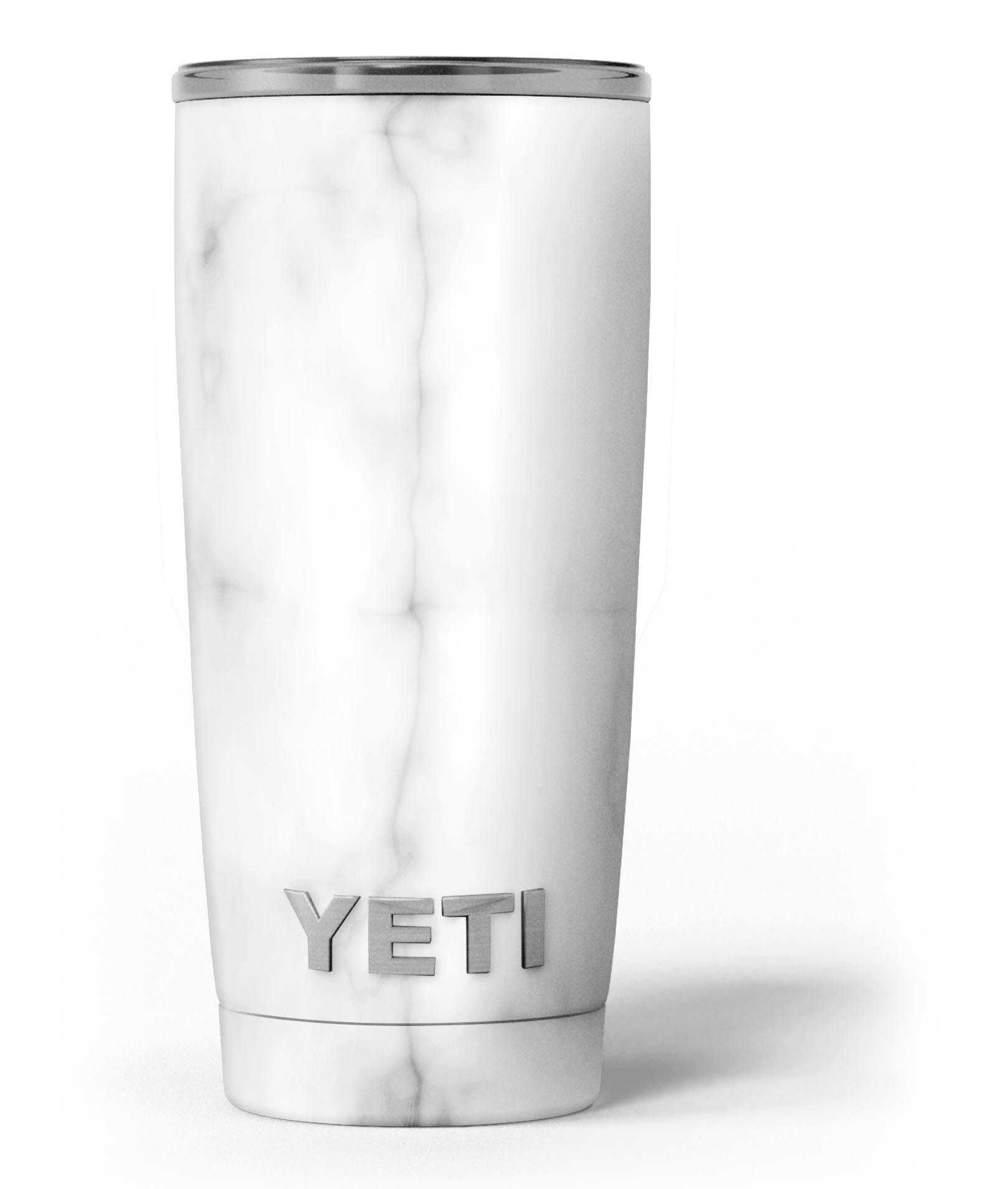 Slate Marble Surface V51 skin decal vinyl wrap kit for Yeti Coolers, showcasing a stylish marble design.