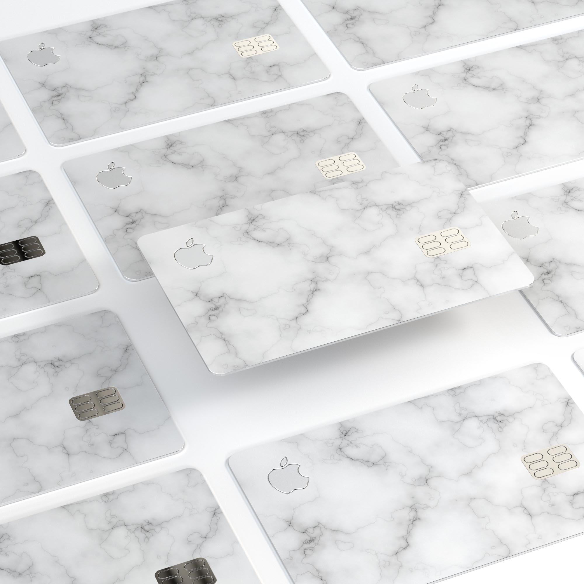 Slate Marble Surface V54 decal skin for Apple Card, showcasing premium vinyl design and finishes.