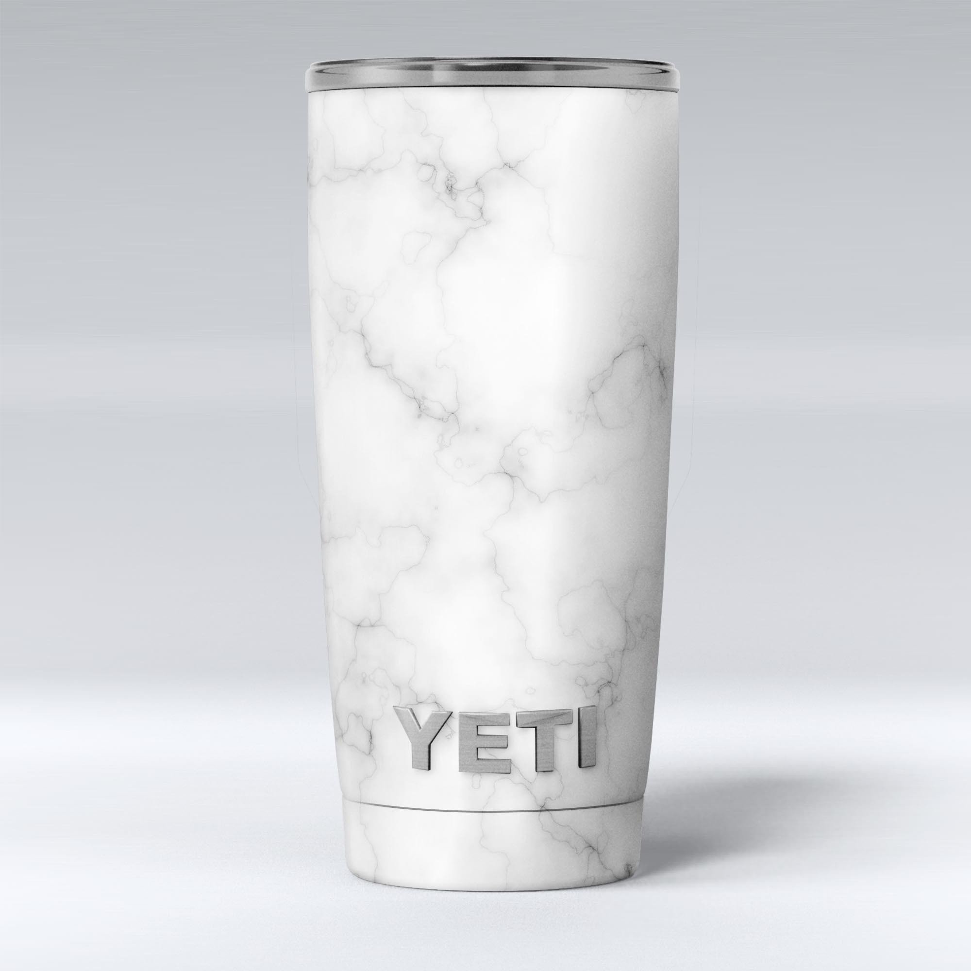 Slate Marble Surface V54 skin decal vinyl wrap kit for Yeti Coolers, showcasing a stylish marble design and premium quality.