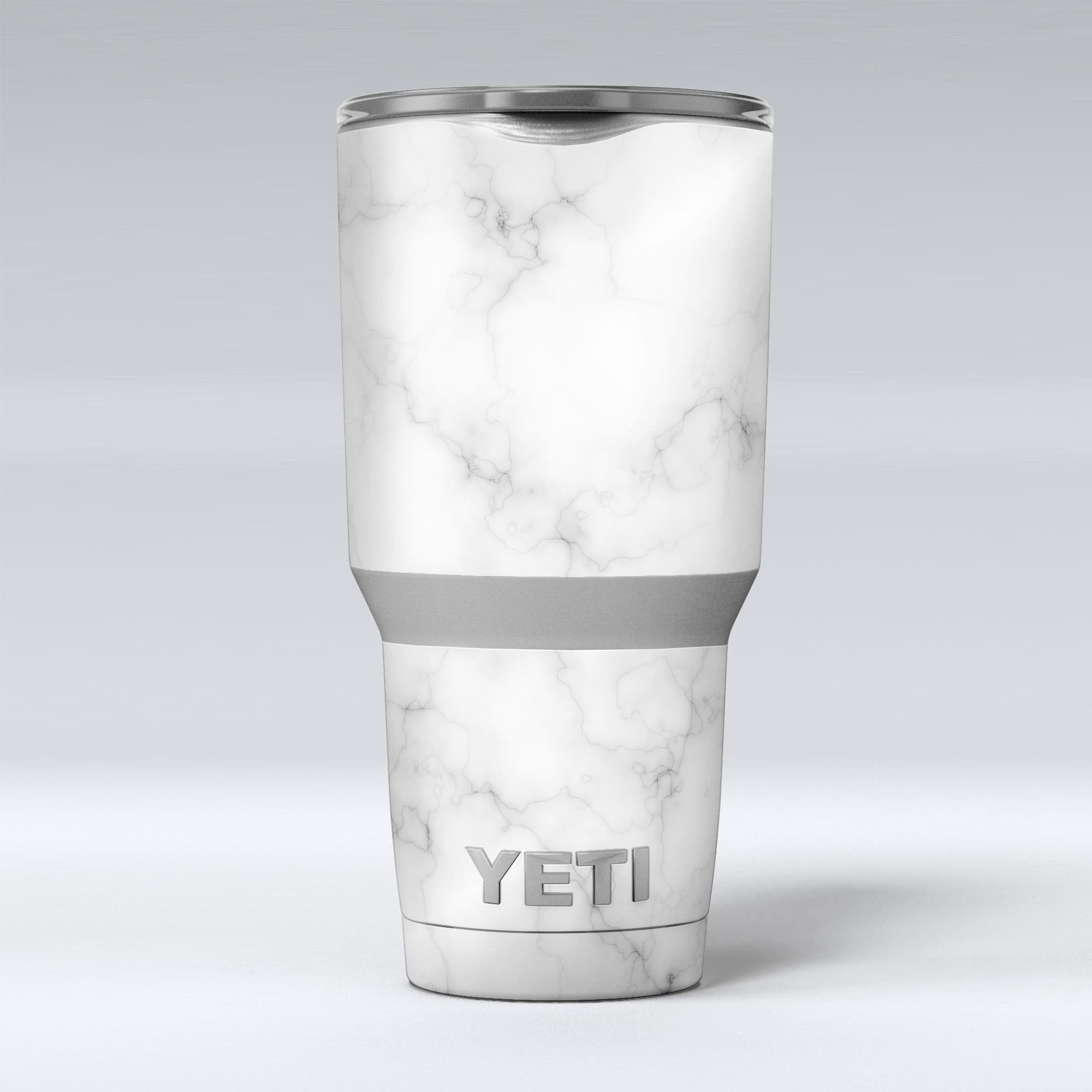 Slate Marble Surface V54 skin decal vinyl wrap kit for Yeti Coolers, showcasing a stylish marble design and premium quality.