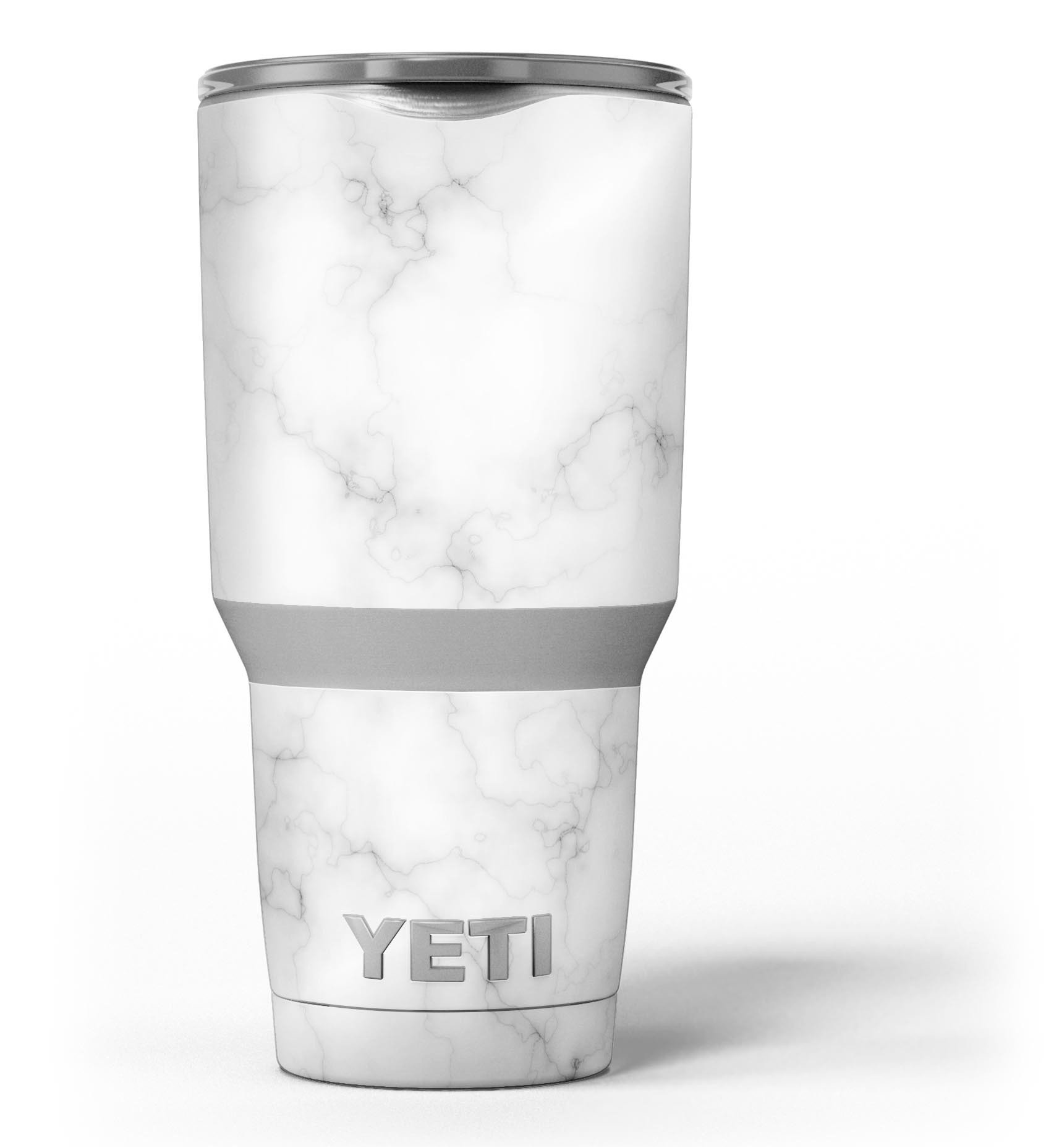 Slate Marble Surface V54 skin decal vinyl wrap kit for Yeti Coolers, showcasing a stylish marble design and premium quality.