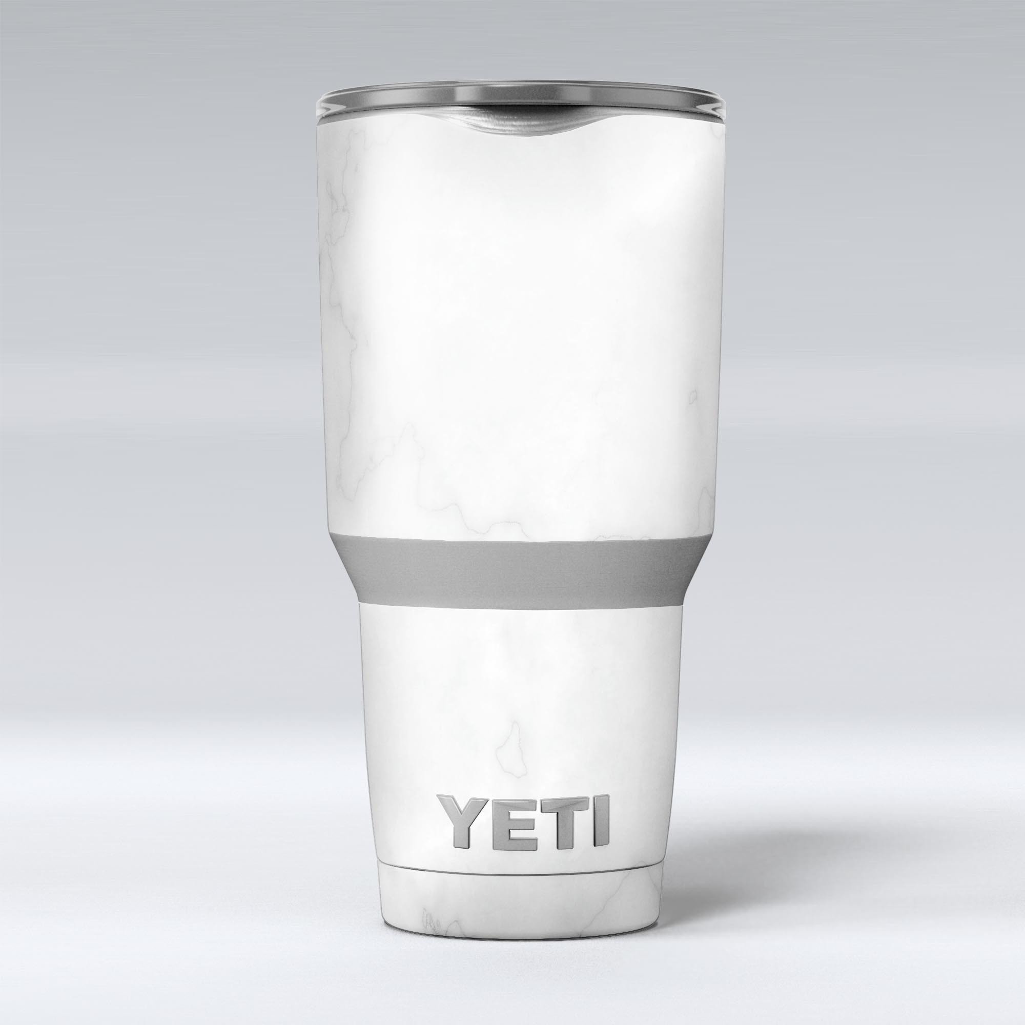 Slate Marble Surface V56 skin decal vinyl wrap kit for Yeti Coolers, showcasing a stylish marble design and premium quality.