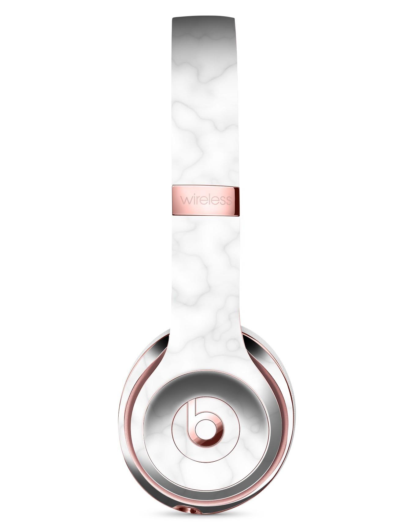 Slate Marble Surface V58 Full-Body Skin Kit for Beats by Dre Solo 3 Wireless Headphones, showcasing a stylish marble design.