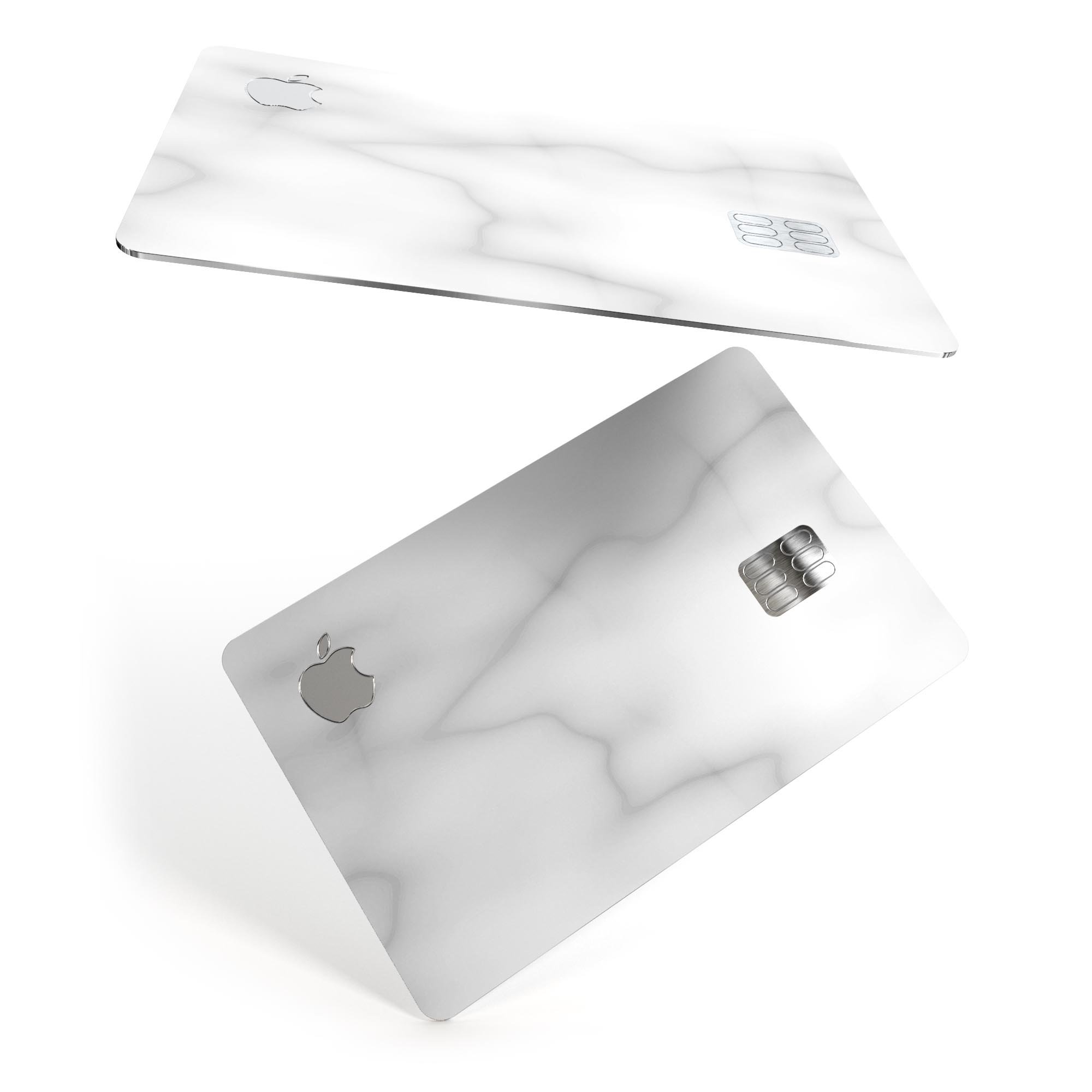 Slate Marble Surface V60 decal skin for Apple Card, showcasing premium vinyl design and protective features.