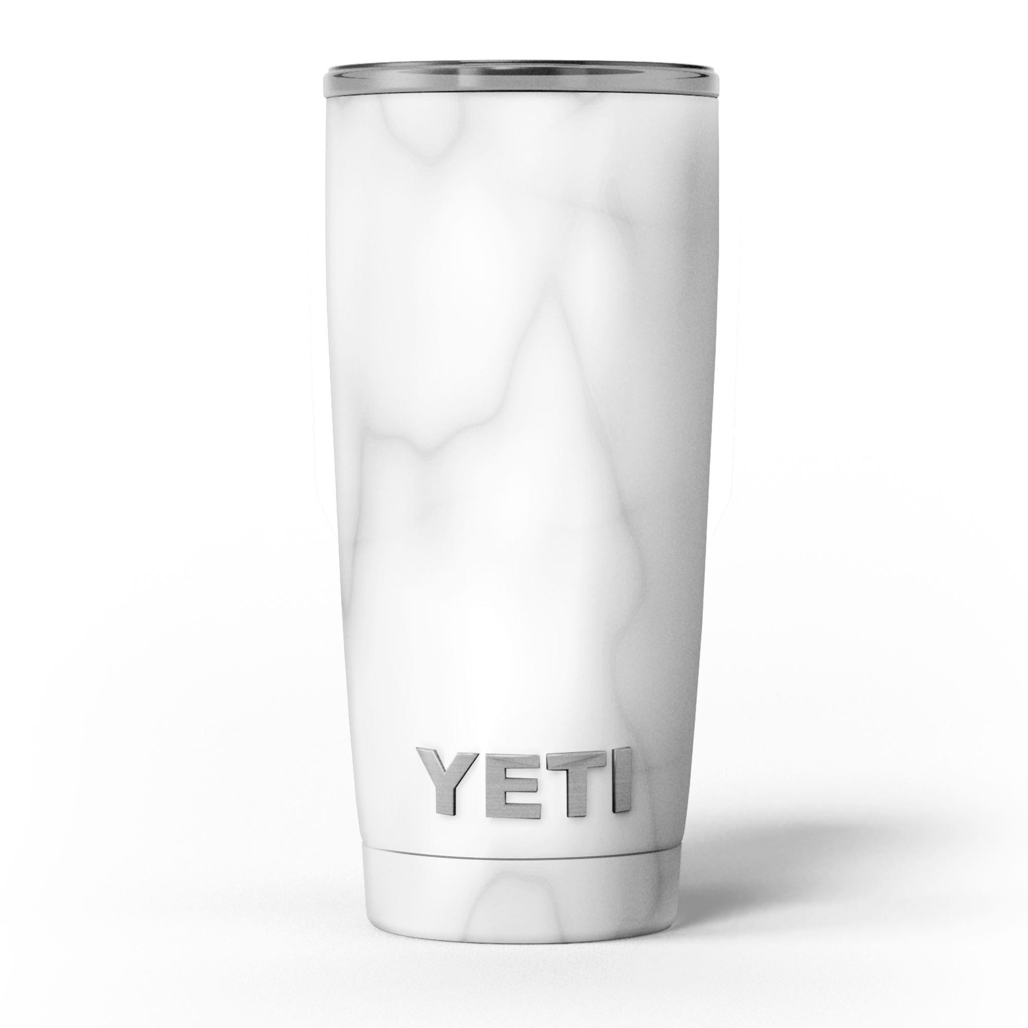 Slate Marble Surface V60 skin decal vinyl wrap kit for Yeti Coolers, showcasing a stylish marble design for enhanced protection and personalization.