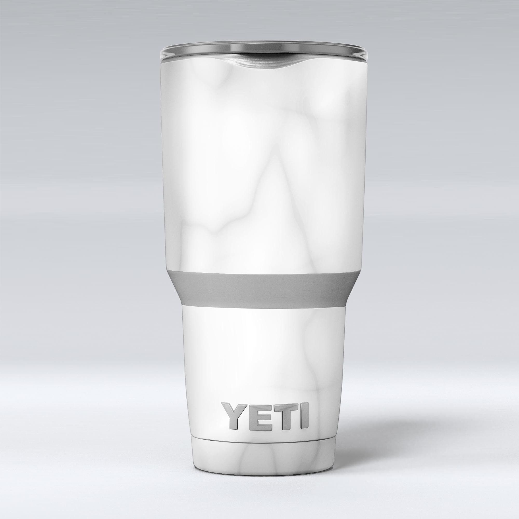 Slate Marble Surface V60 skin decal vinyl wrap kit for Yeti Coolers, showcasing a stylish marble design for enhanced protection and personalization.