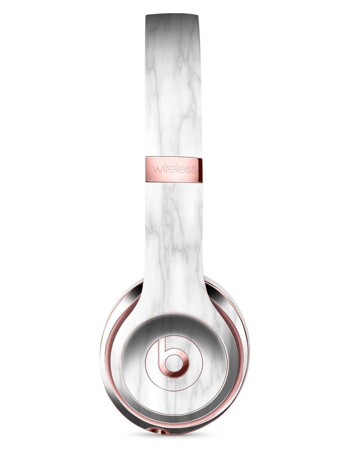Slate Marble Surface V61 Full-Body Skin Kit for Beats by Dre Solo 3 Wireless Headphones, showcasing a stylish marble design.