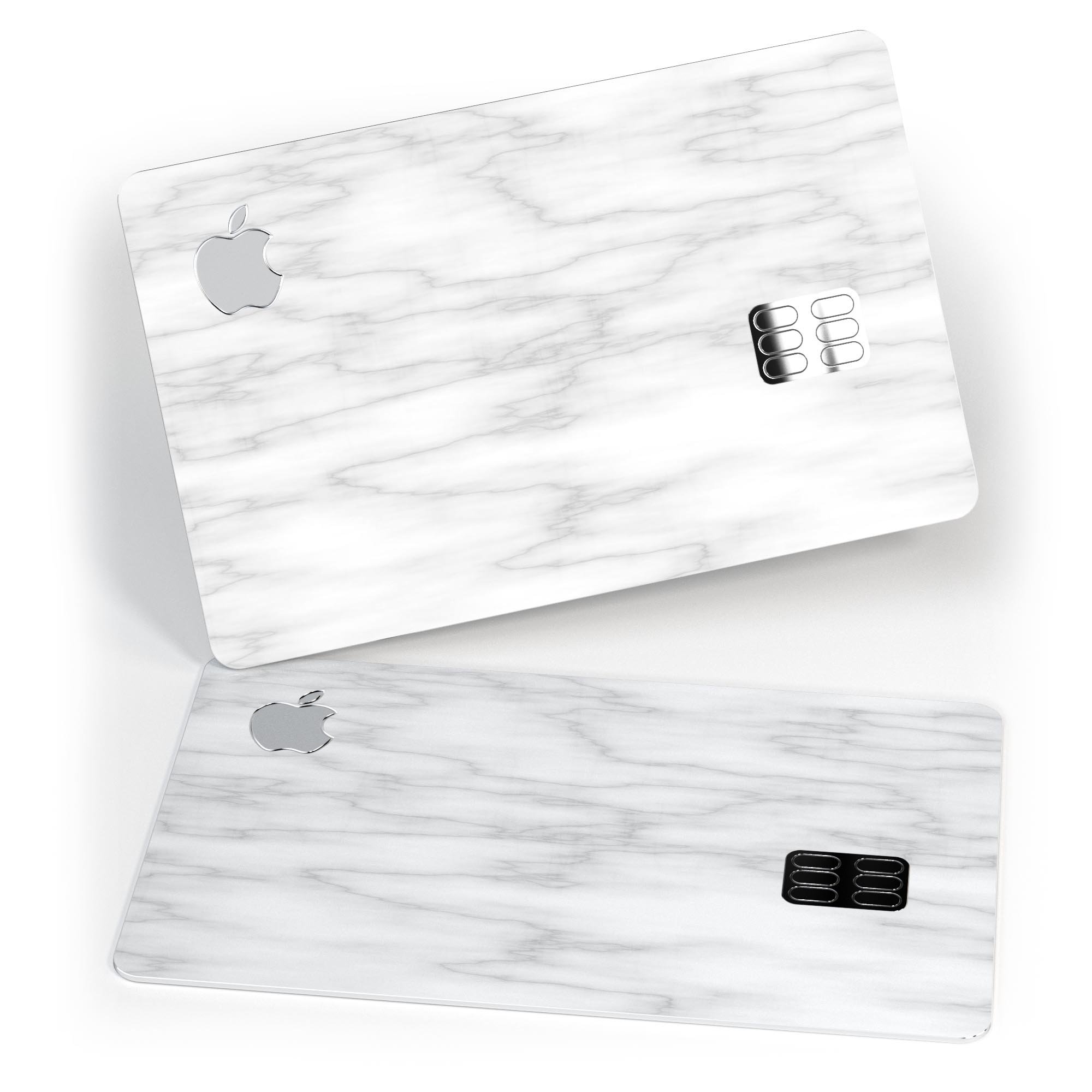 Slate Marble Surface V61 decal skin-kit for Apple Card, showcasing premium vinyl design and protective features.