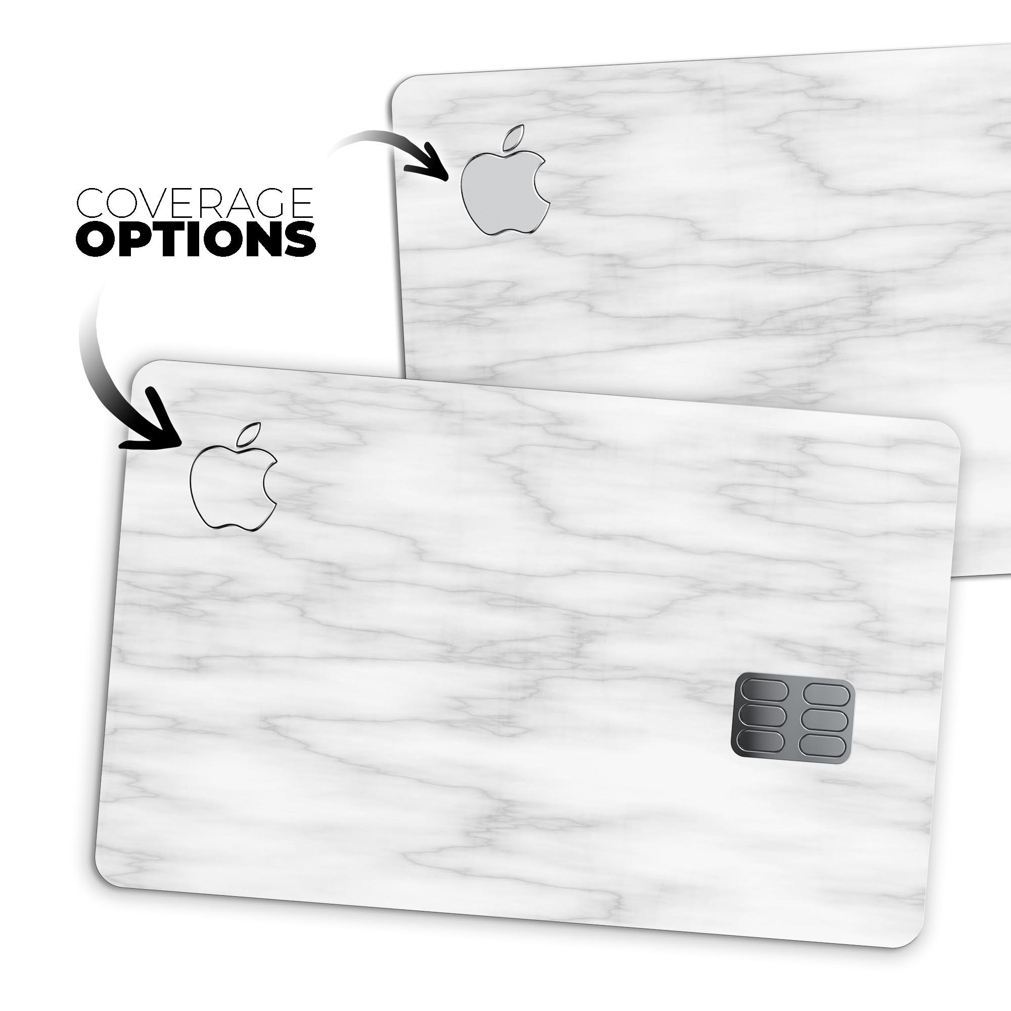 Slate Marble Surface V61 decal skin-kit for Apple Card, showcasing premium vinyl design and protective features.